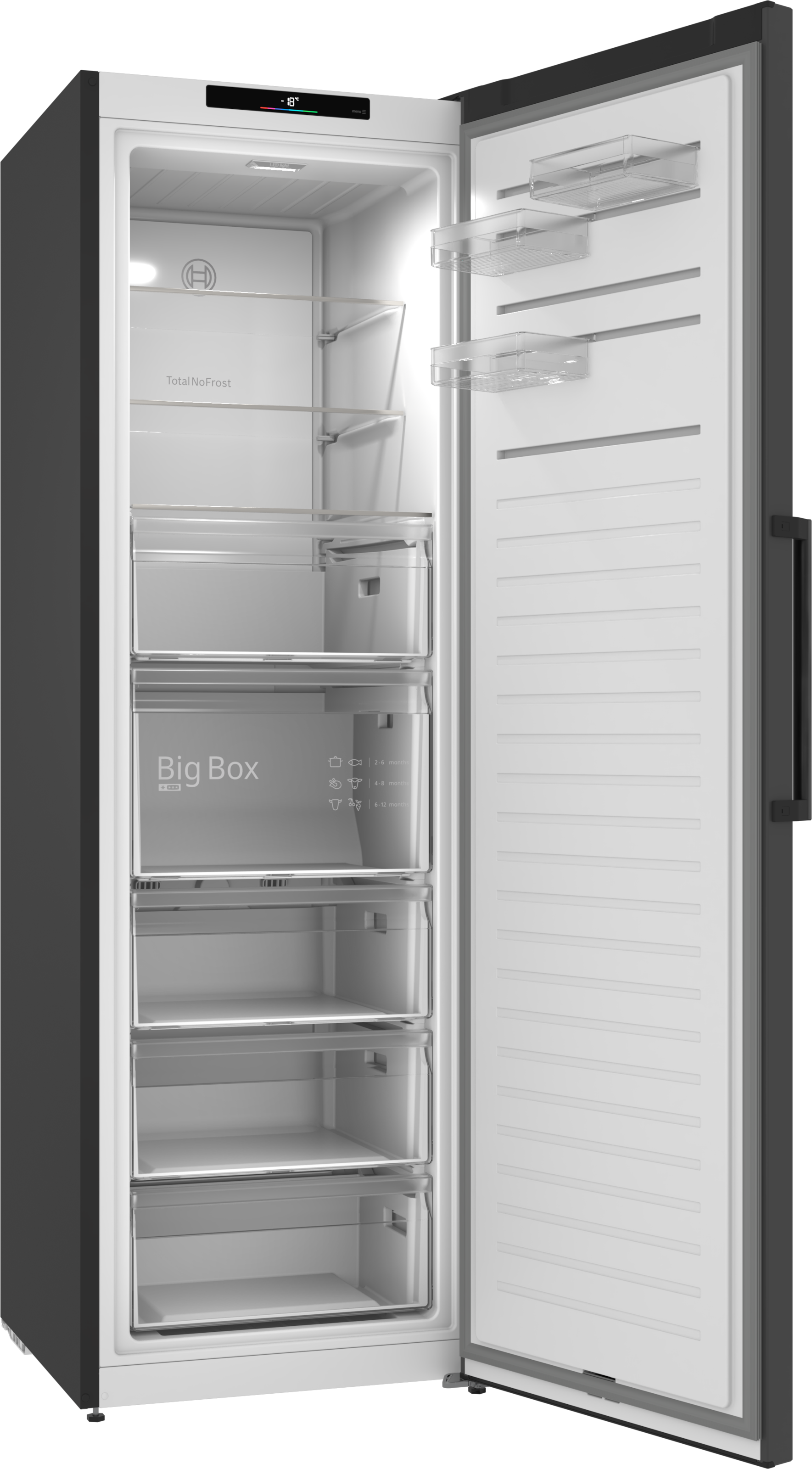 BOSCH Gefrierschrank Serie 4 »GSN36VCCG« 186,2 cm hoch 59,5 cm breit Nie wieder abtauen mit leisem No Frost Gefrierschrank.