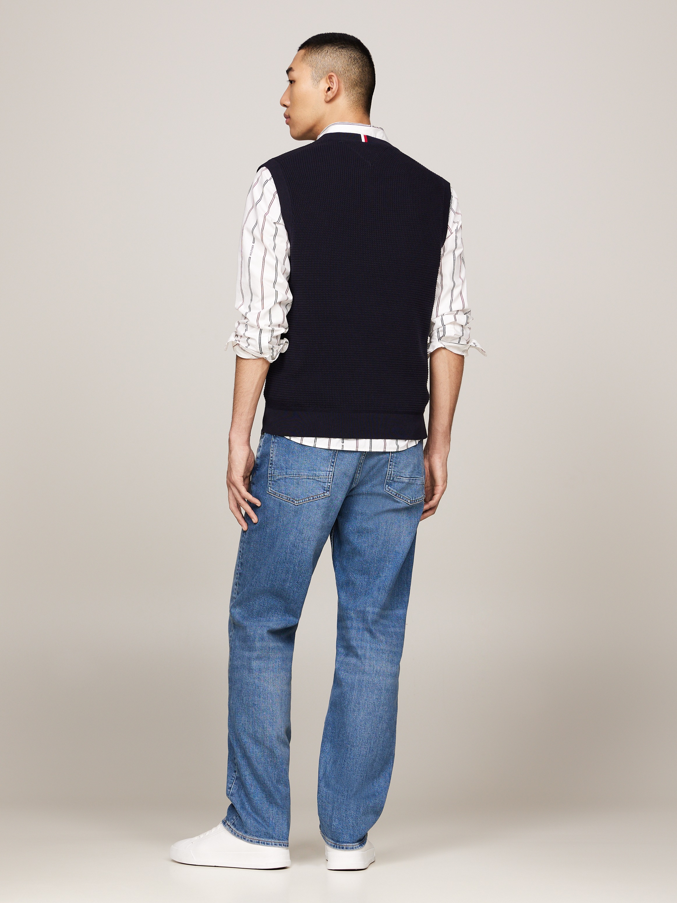 Tommy Hilfiger Pullunder »REFINED STRUCTURE VEST«, mit feiner Struktur