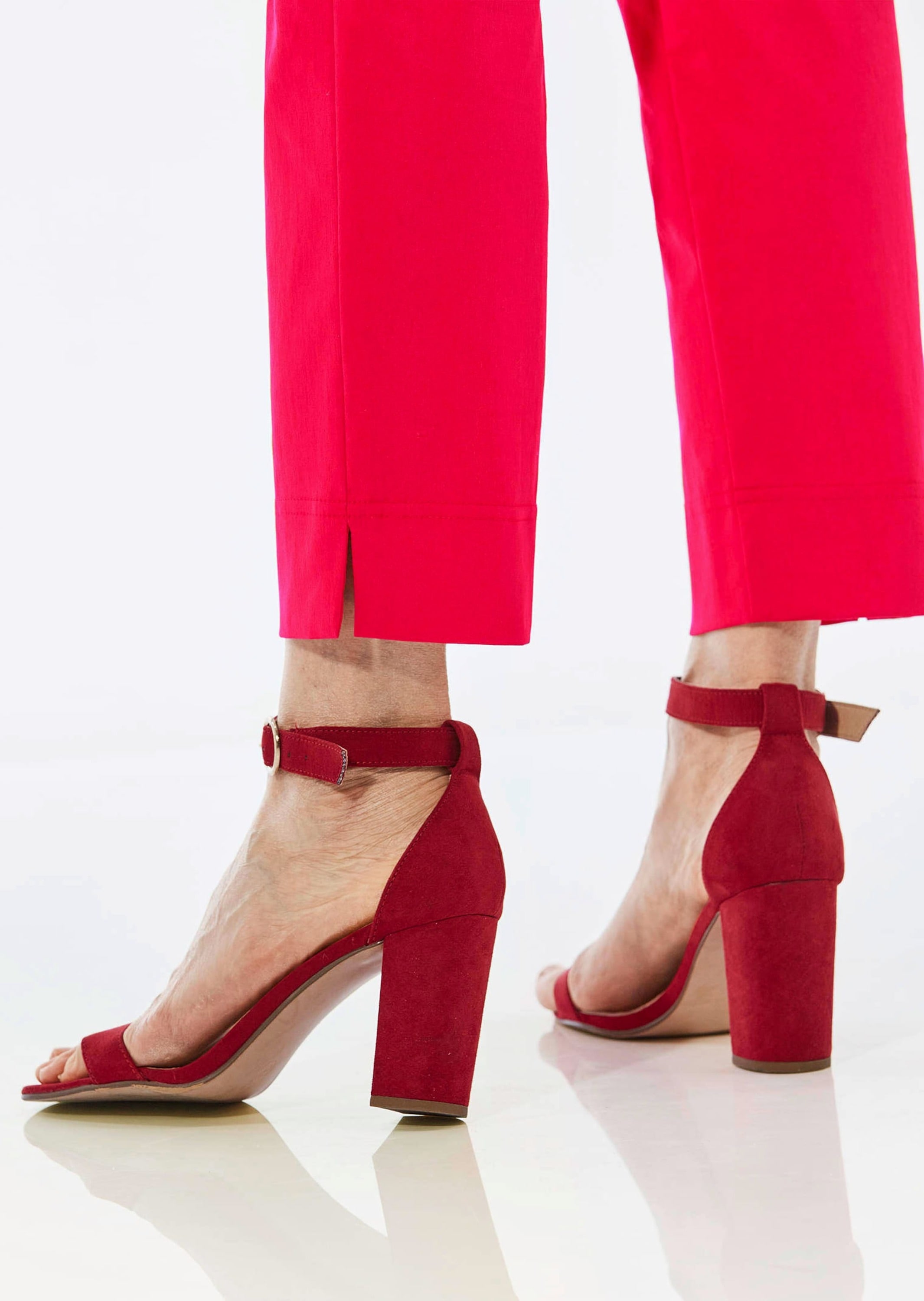 GOLDNER 7/8-Hose »Kurzgröße Stretchhose LOUISA, dehnbar & mit Taschen«