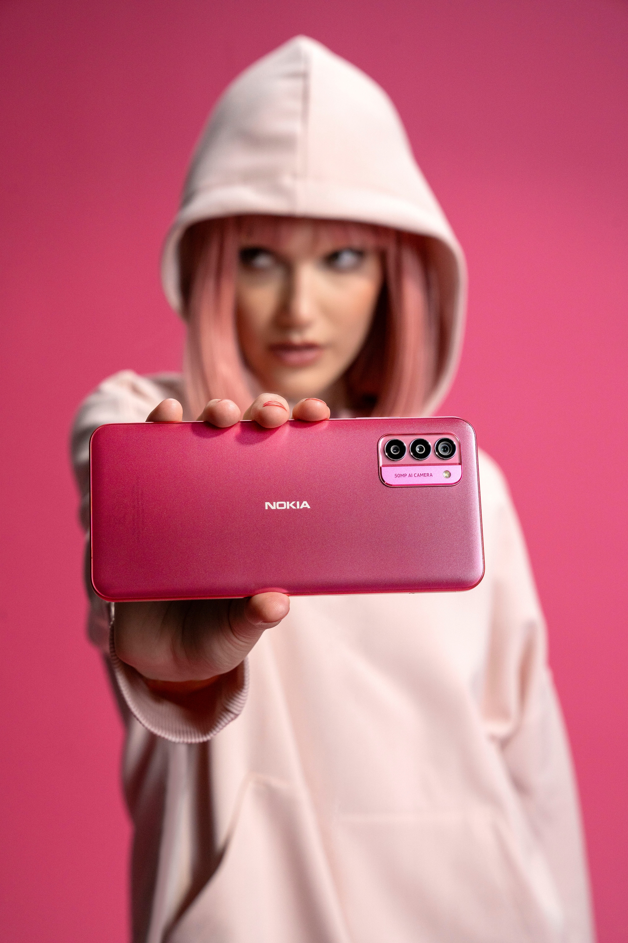 Nokia Smartphone »G42«, pink