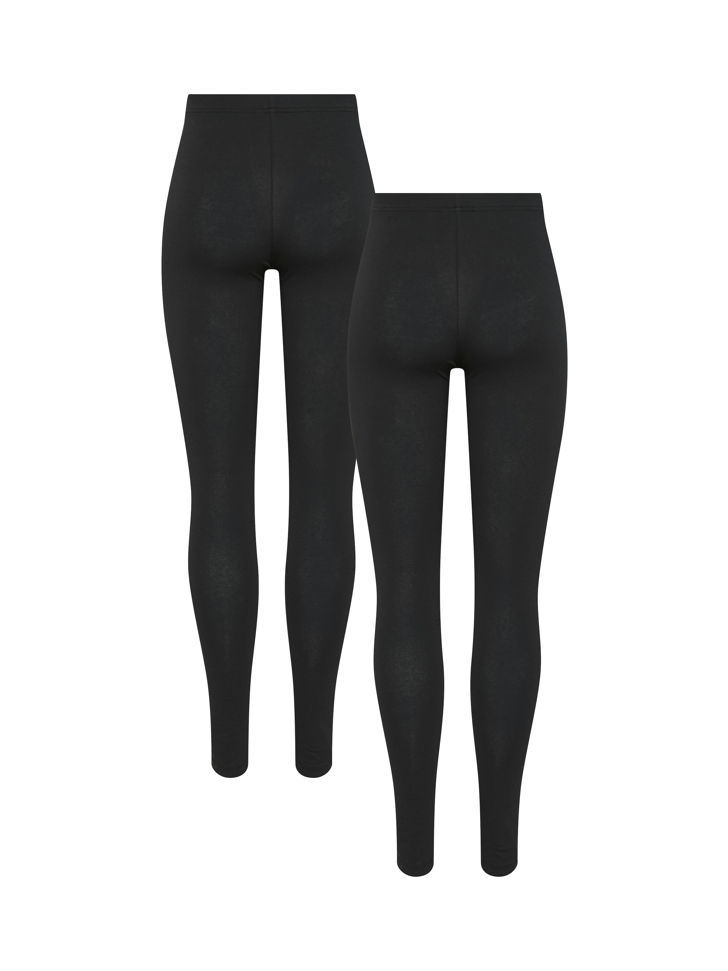 pieces Leggings »PCAMELIA LEGGINGS 2-PACK NOOS BC«, (Packung, 2 tlg.)