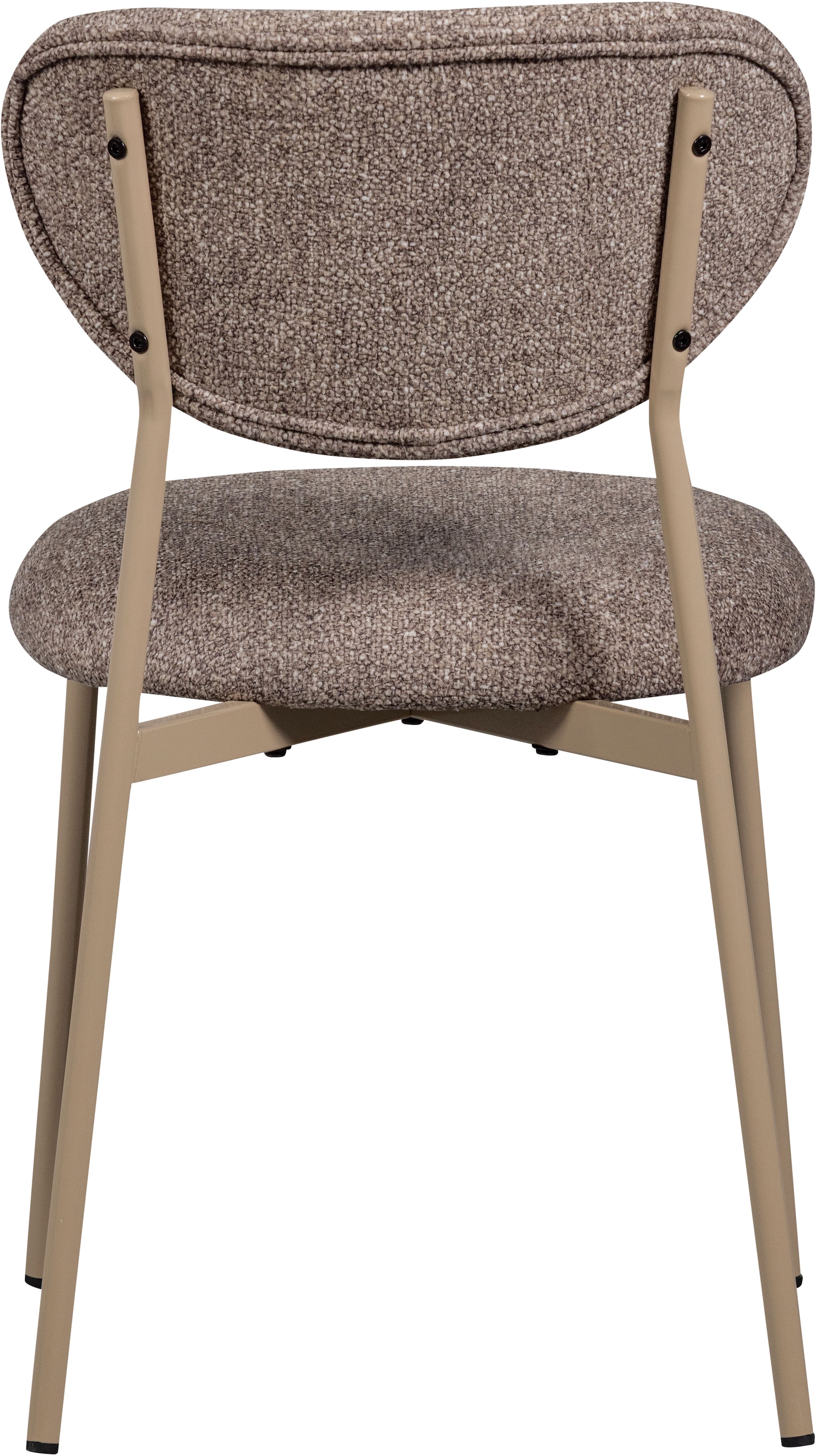WOOOD Esszimmerstuhl »Valor aus Webstoff mit Metallgestell stapelbar H 77 x B 46 cm« (Set) 2 Stk.(Set, 2 St) Sehr hohe Verschleißfestigkeit, Breite 46 cm