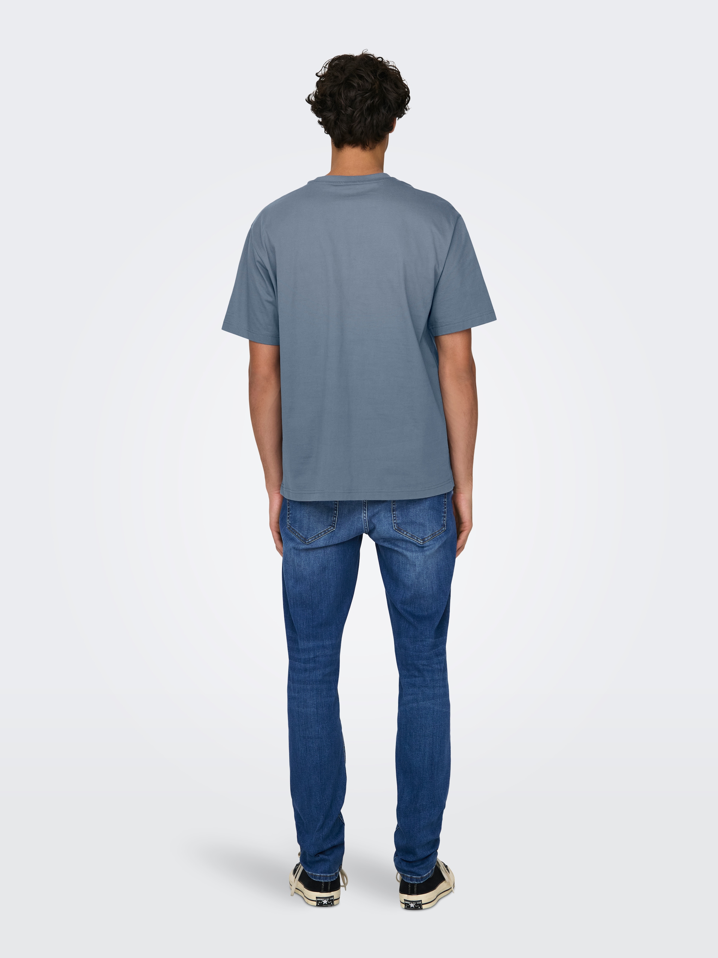 ONLY & SONS Rundhalsshirt »ONSFRED RLX SS TEE« Baumwolle, relaxed fit