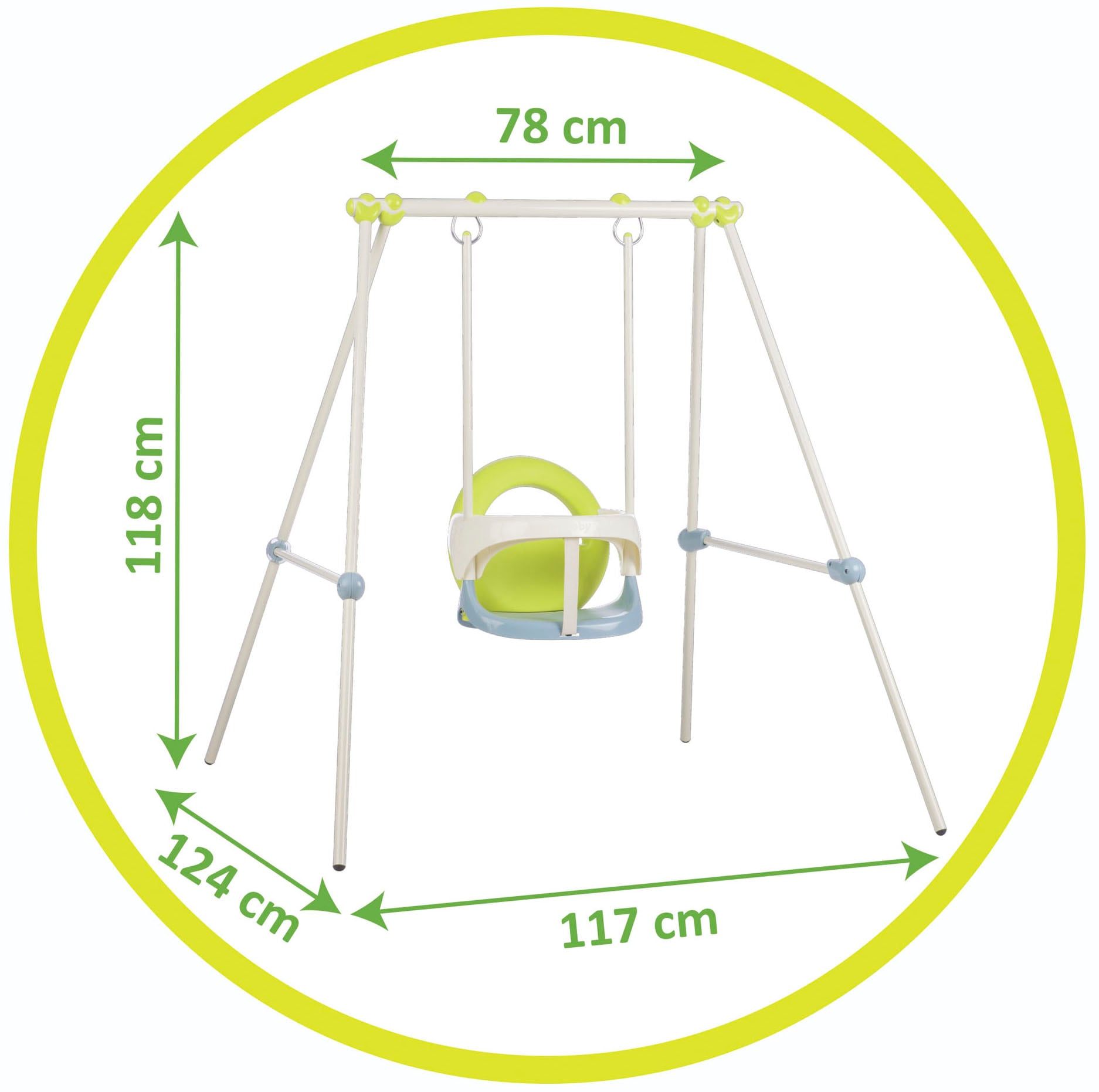 Smoby Einzelschaukel »Baby Swing«, Made in Europe