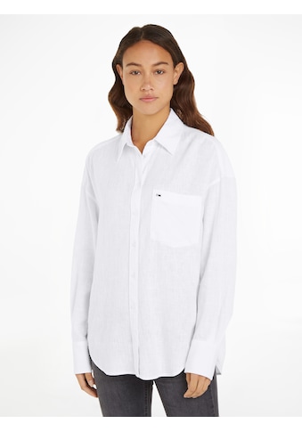 Klassische Bluse »TJW SP OVR LINEN SHIRT«