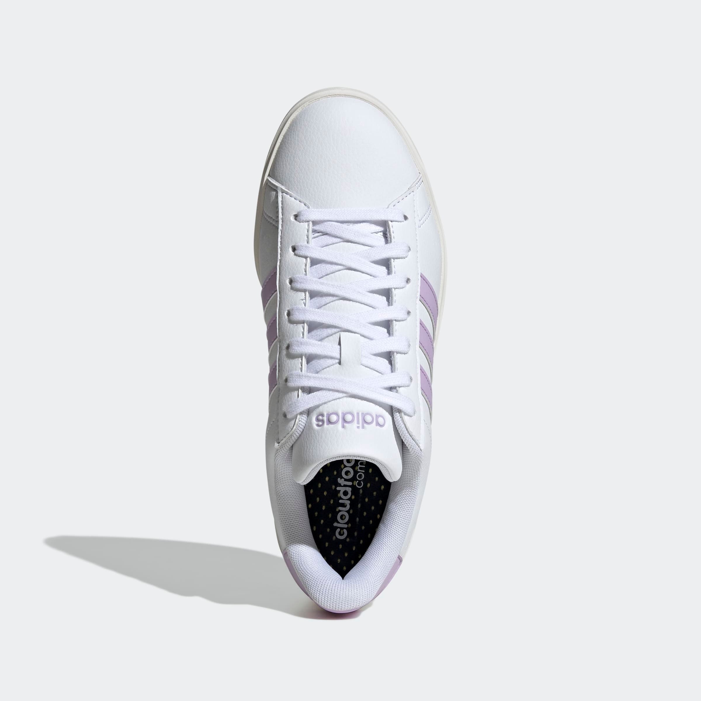 adidas Sportswear Sneaker »GRAND COURT CLOUDFOAM LIFESTYLE COURT COMFORT«, Design auf den Spuren des adidas Superstar