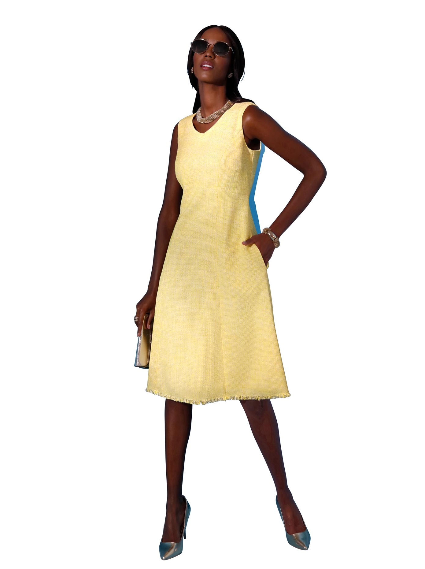 L A-Linien-Kleid »Kleid« creation bei OTTO kaufen