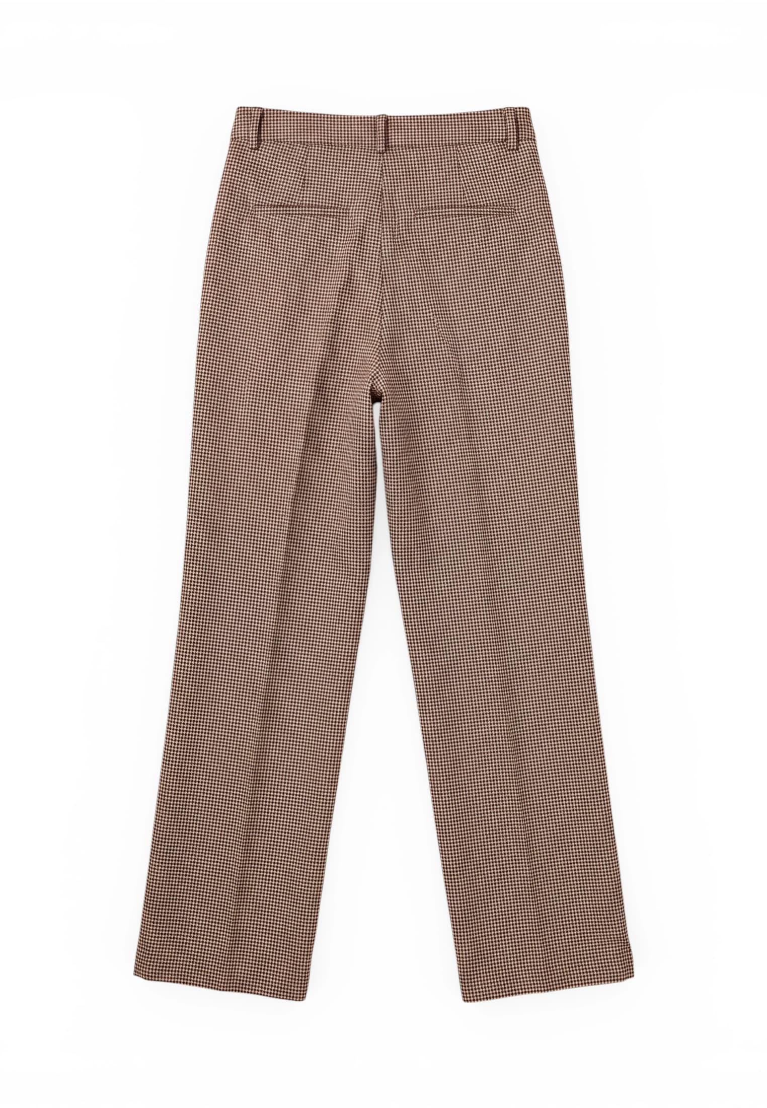Zero Stoffhose »Karo-Hose mit Biesen«