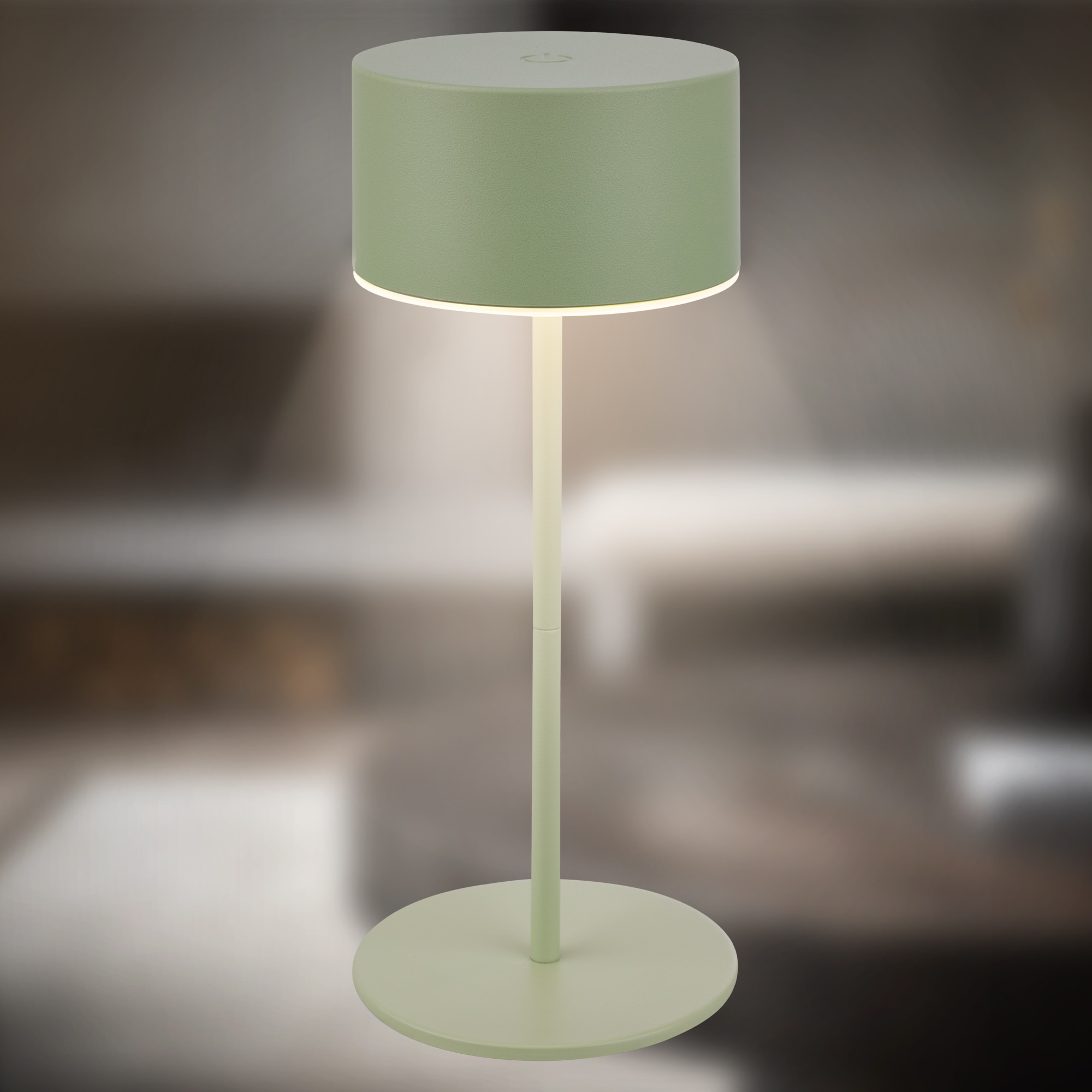 Briloner Leuchten LED Tischleuchte »KIRA« LED-Modul 1 Stk. Warmweiß 8x19 cm, Akku tauschbar, Indoor/Outdoor, Wohnzimmer, Flur, Balkon