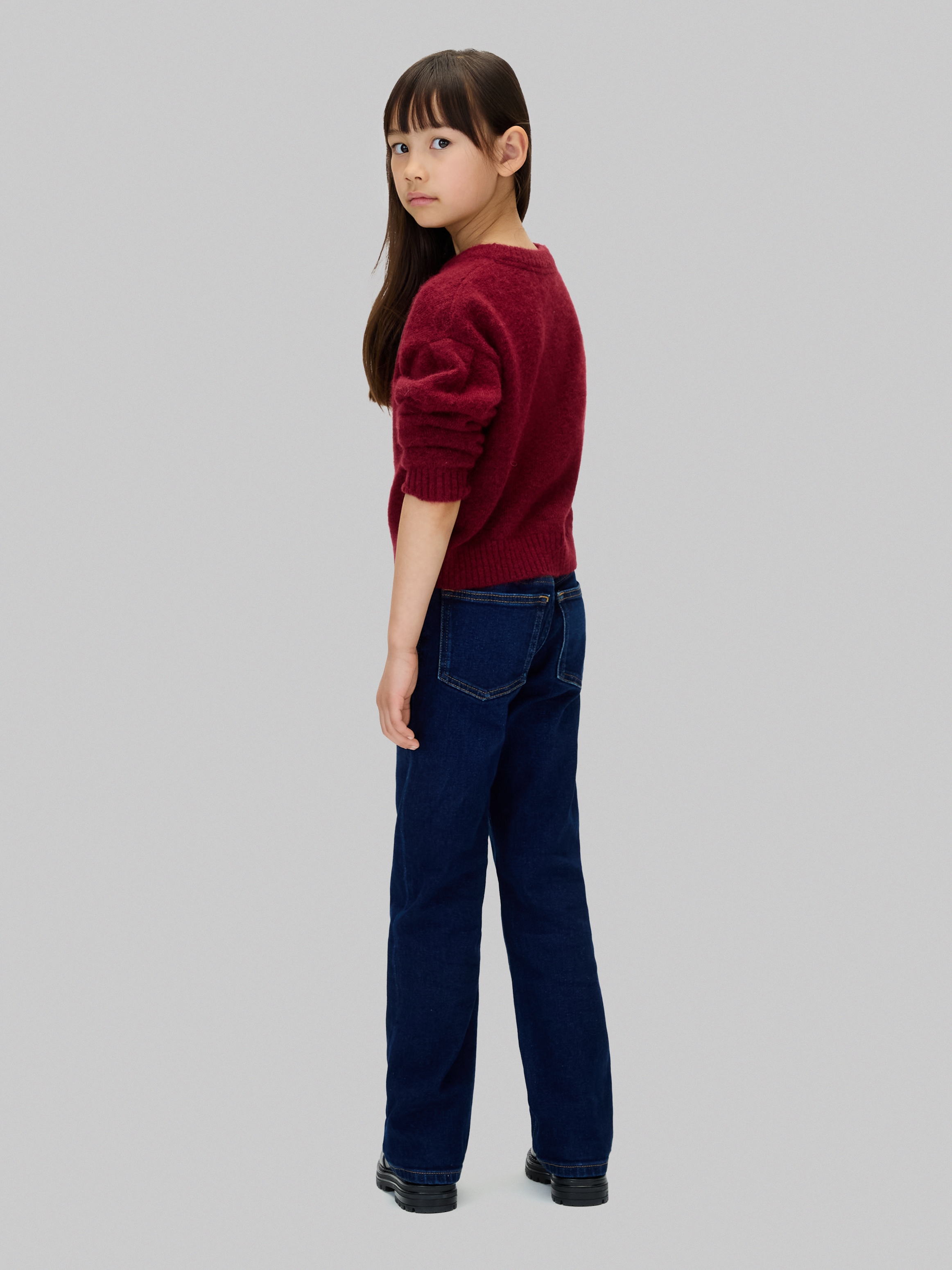 Calvin Klein Jeans Straight-Jeans »MR STRAIGHT«, für Kinder bis 16 Jahre, mit Logo-Patch am Bund