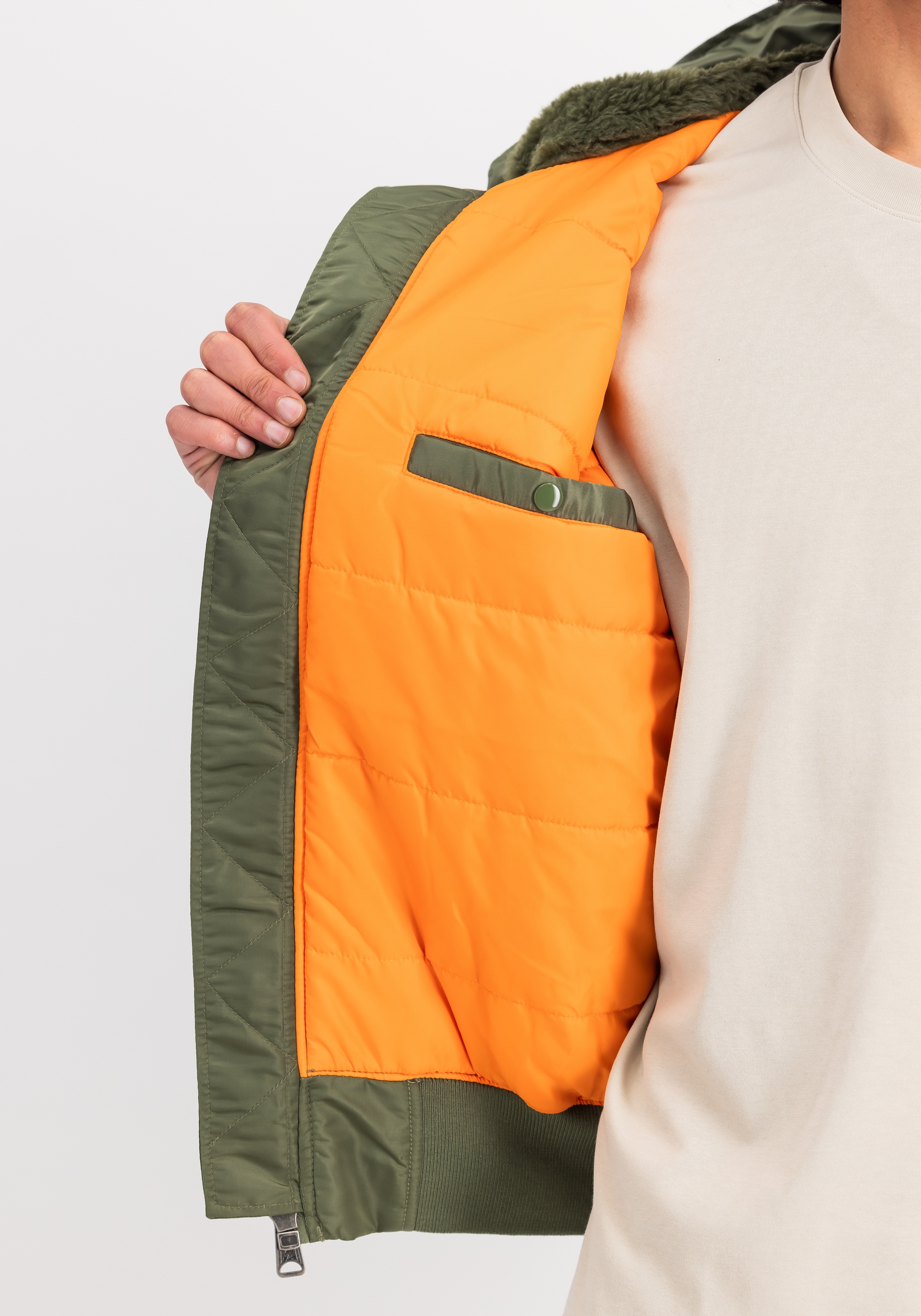 Alpha Industries Bomberjacke »Alpha Industries Men - Bomber Jackets MA-1 Hooded«