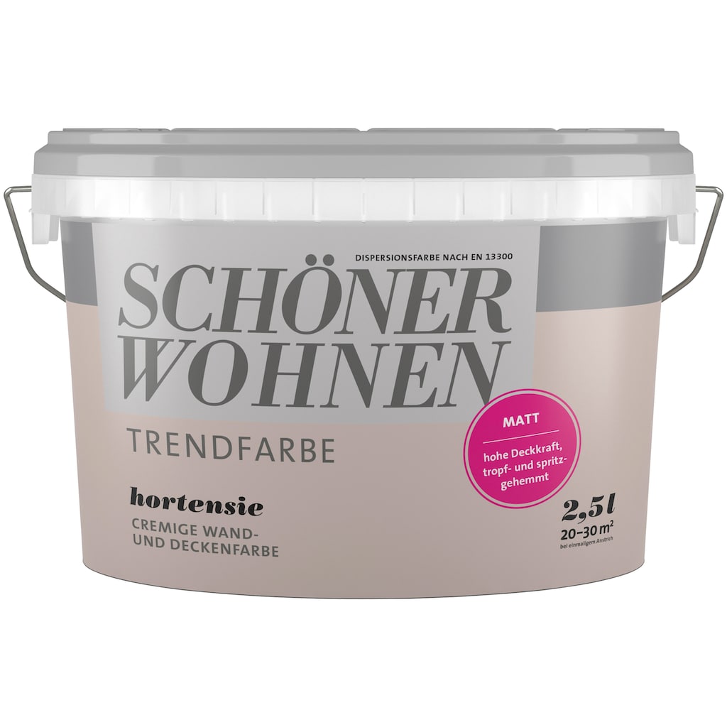 SCHÖNER WOHNEN FARBE Wand- und Deckenfarbe »TRENDFARBE, matt«