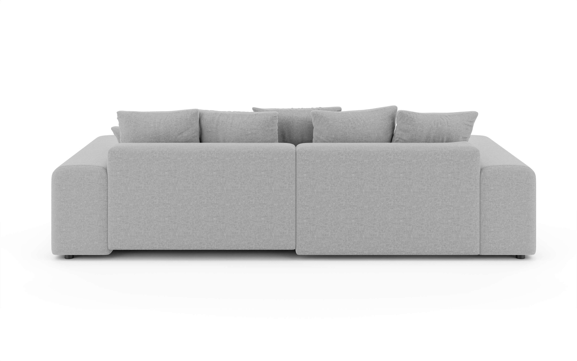 INOSIGN Ecksofa »LAKESIDE mit Bettfunktion und Bettkasten, B/T/H 257/166/84 cm«, L-Form, Recamiere beidseitig montierbar, Wellenunterfederung