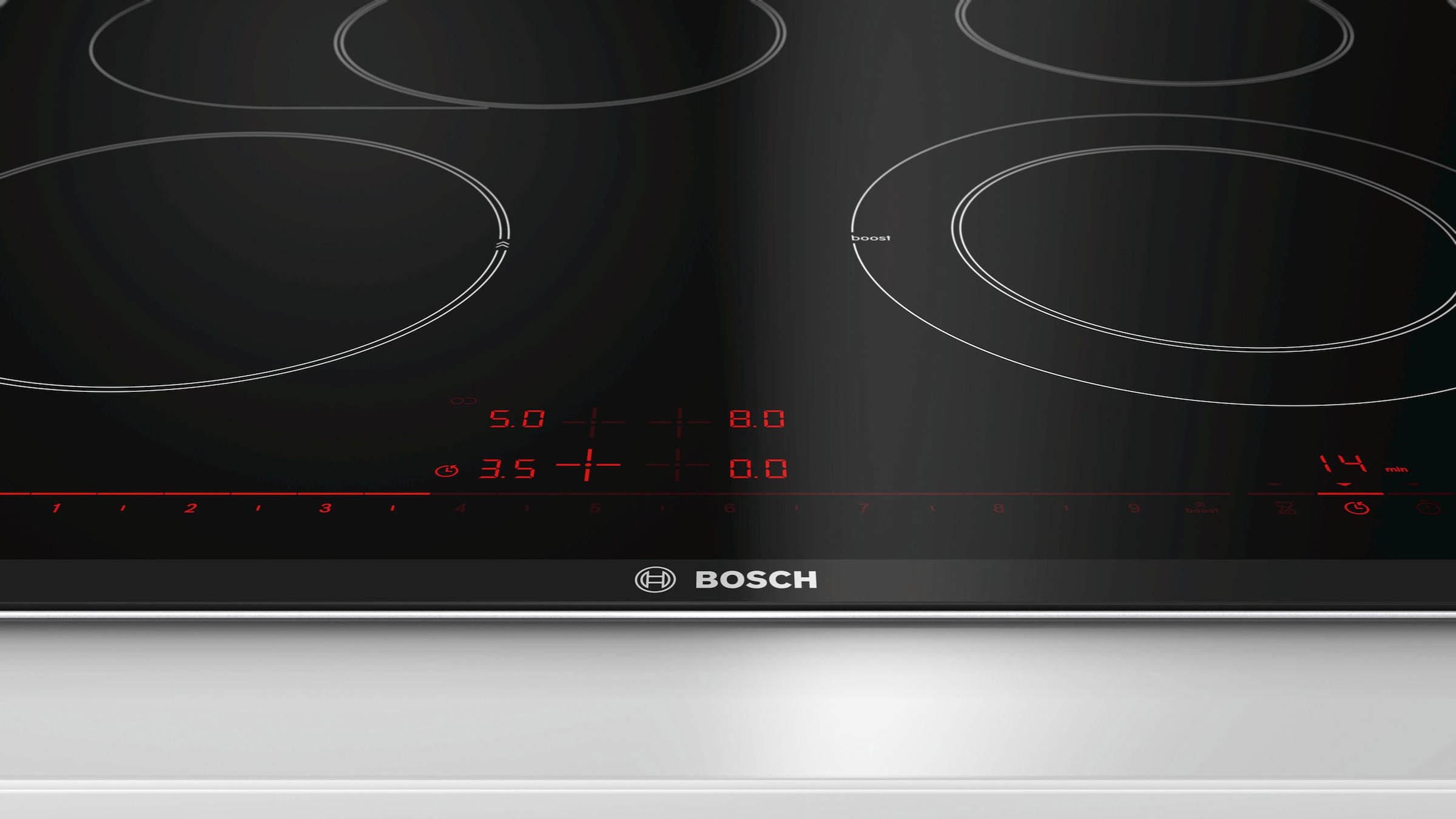 BOSCH Elektro-Kochfeld von SCHOTT CERAN® »PKN675DP1D«, mit Powerboost-Funktion