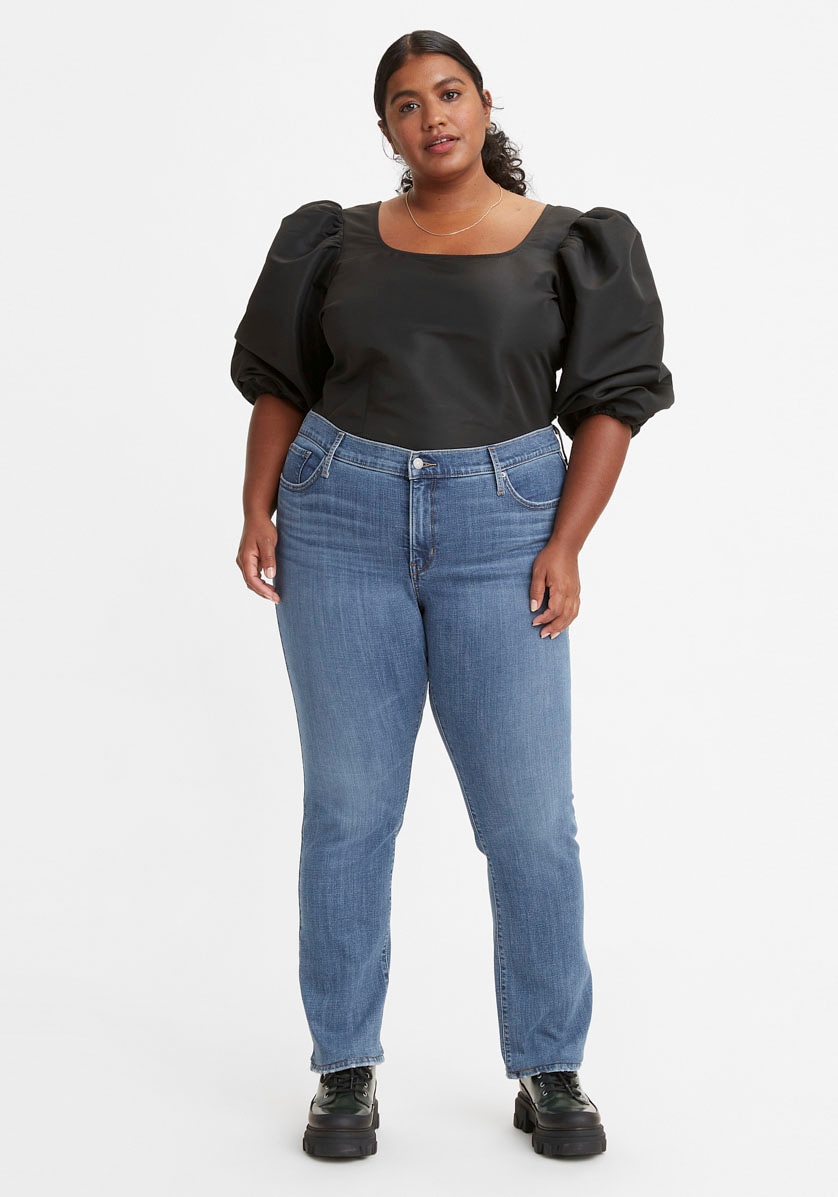 Levi's® Plus Straight-Jeans »314 Shaping Straight«, in Baumwoll-Stretch