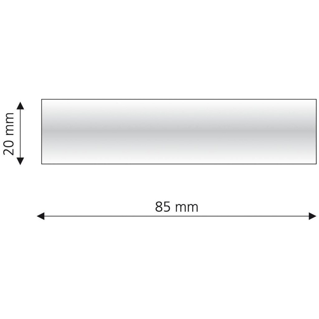 Liedeco Gardinenstangen-Endstück »Signum«, (Set, 2 St.)