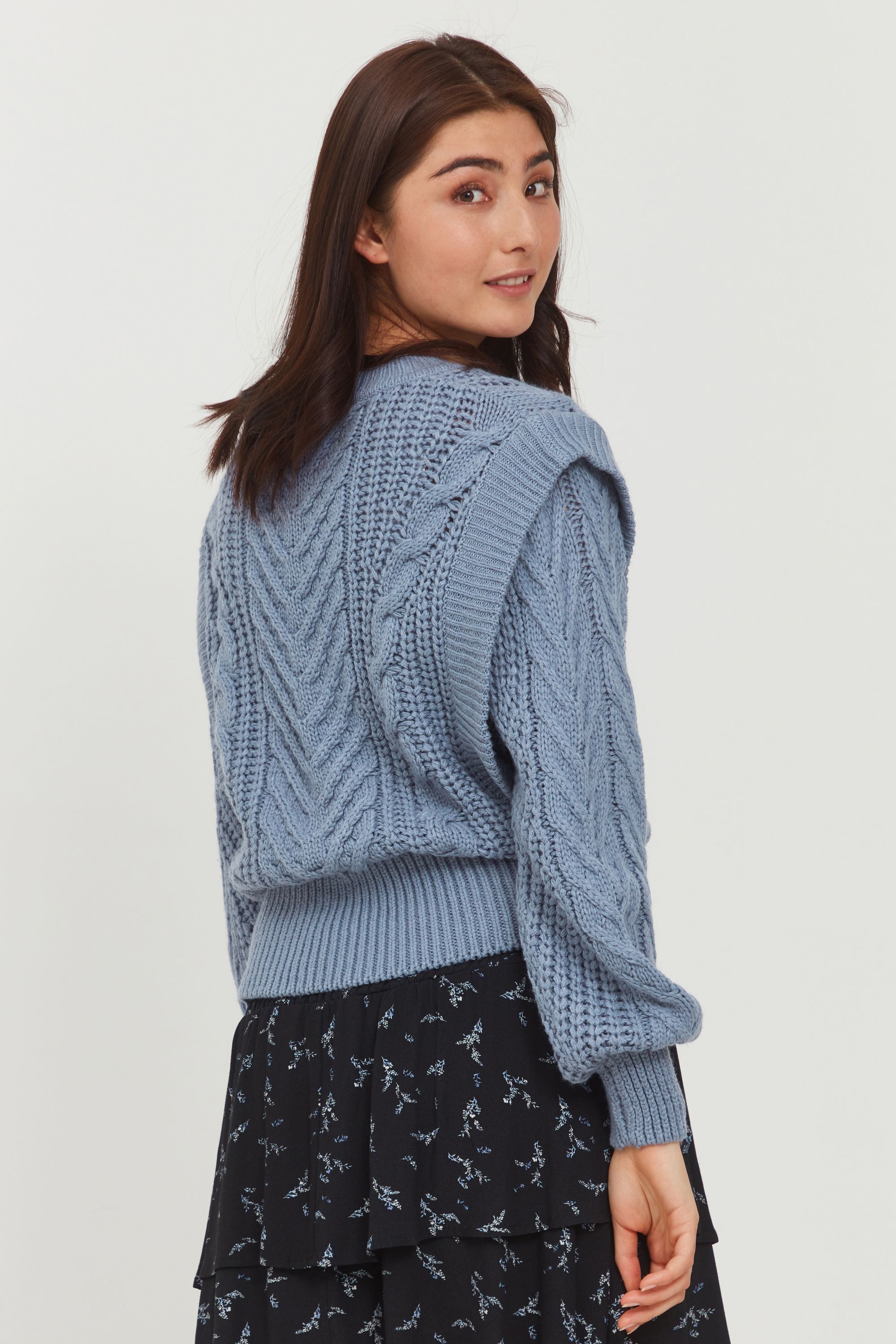 b.young Strickfleece-Pullover »Strickpullover BYOtinka«