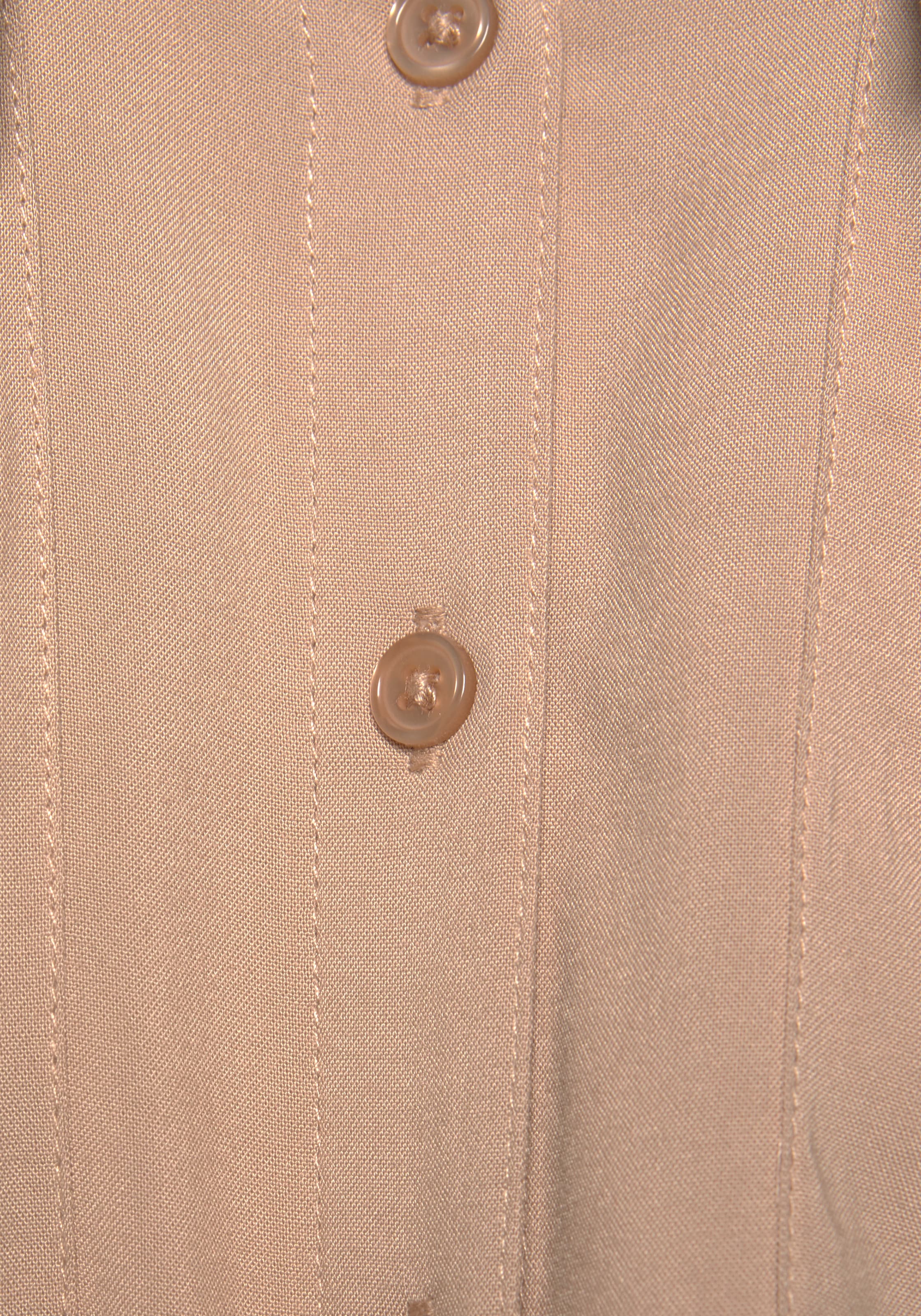 LASCANA Kurzarmbluse, mit Knotendetail und Knopfleiste, Hemdkragen, Damenbluse