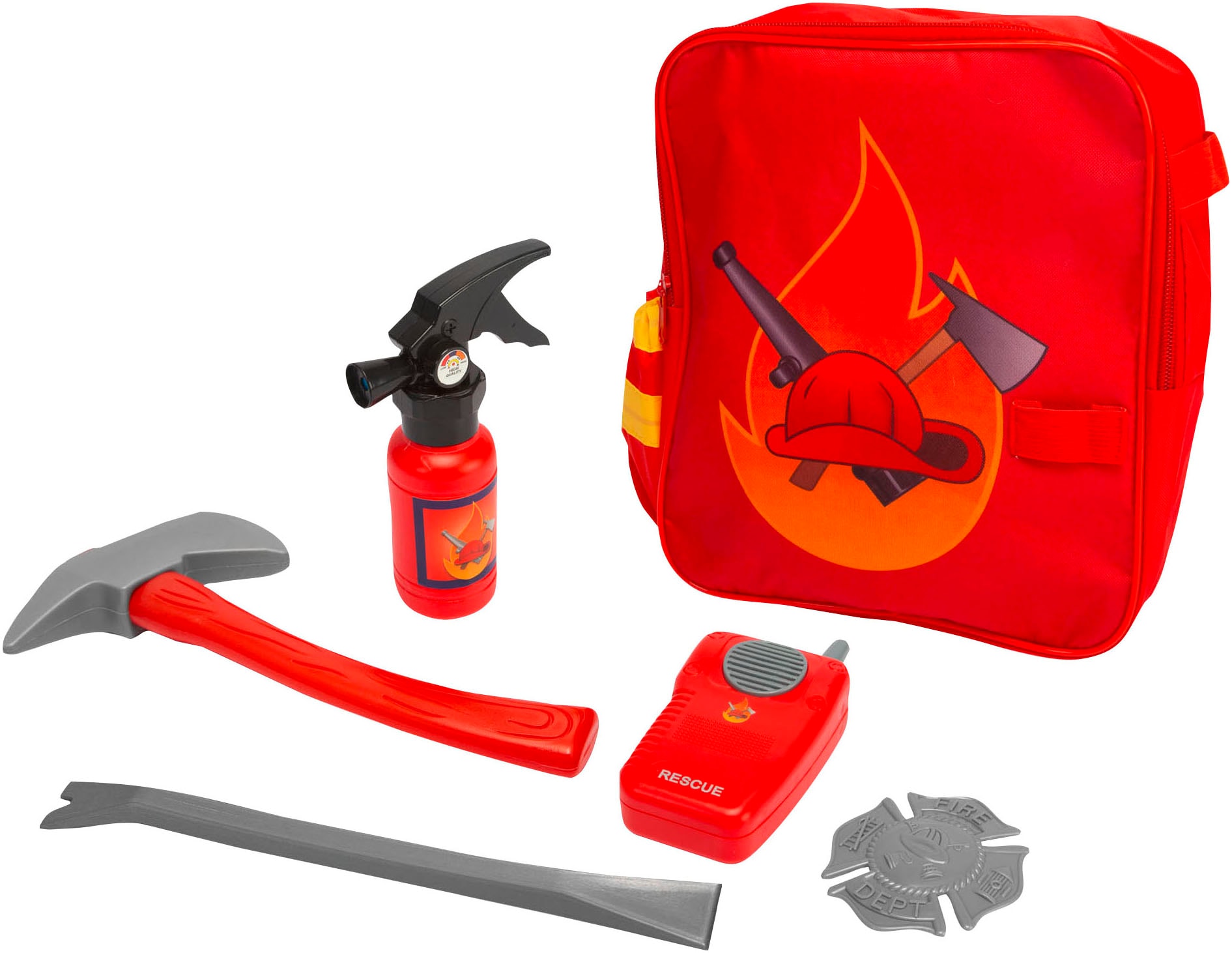 SIMBA Spielzeug-Axt »Feuerwehr Rucksack Set«