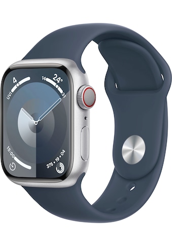 Smartwatch »Watch Series 9 GPS + Cellular 41mm Aluminium M/L«, (Watch OS 10)