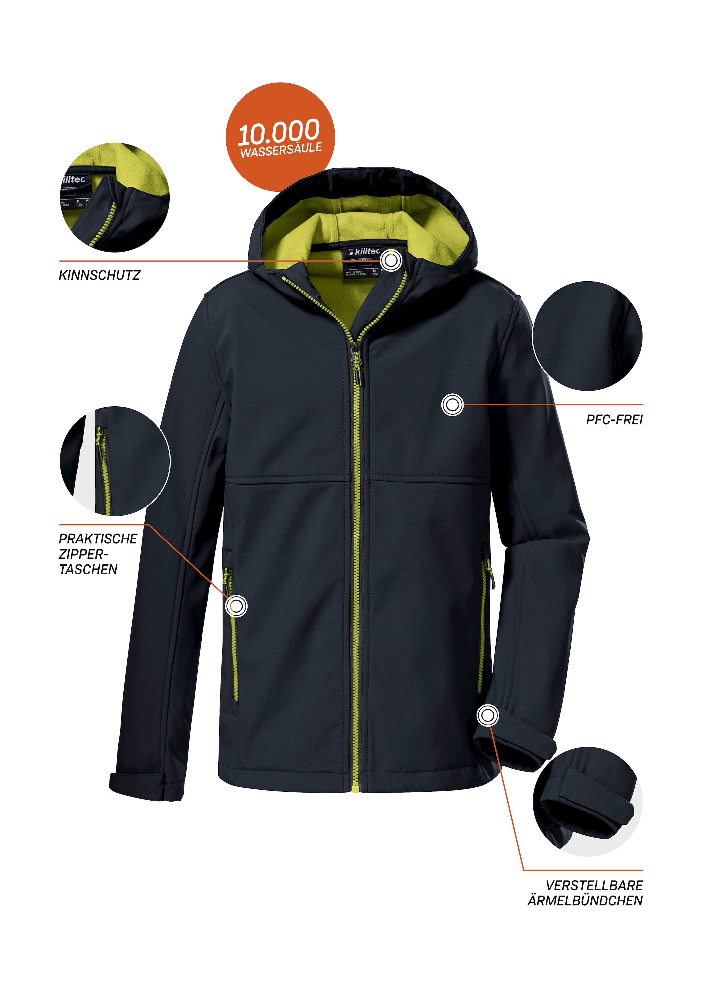 Killtec Softshelljacke »KOW 202 BYS SFTSHLL JCKT«