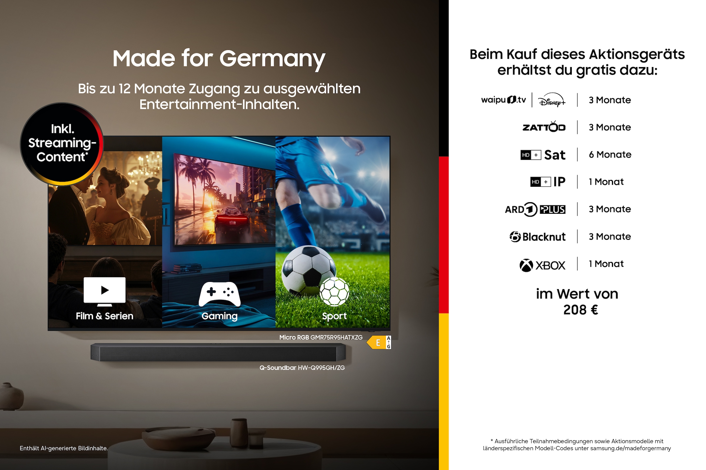 Samsung OLED-Fernseher »GQ65S90HAE« 163 cm/65 ″ Smart-TV Antireflexion mit Glare Free, OLED HDR+, Gaming mit 165Hz, HDMI 2.1