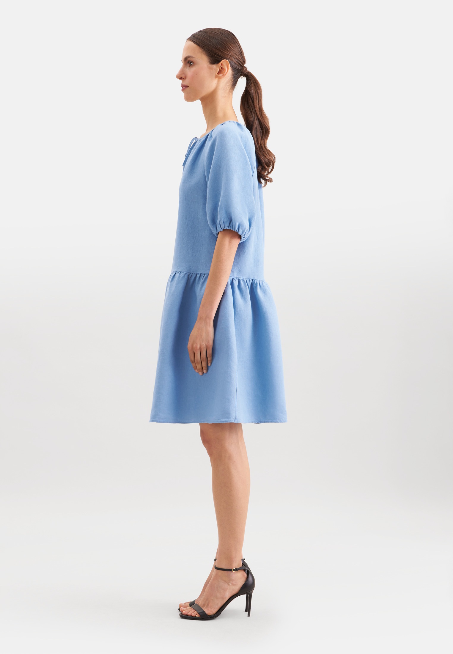 seidensticker Sommerkleid 1/2 Rundhals Uni
