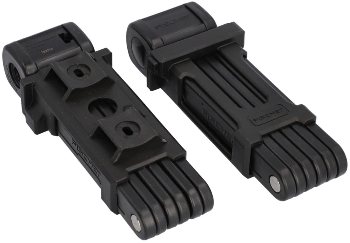 FISCHER Fahrrad Faltschloss »TWIN FK85/8« 2 Stk. tlg.