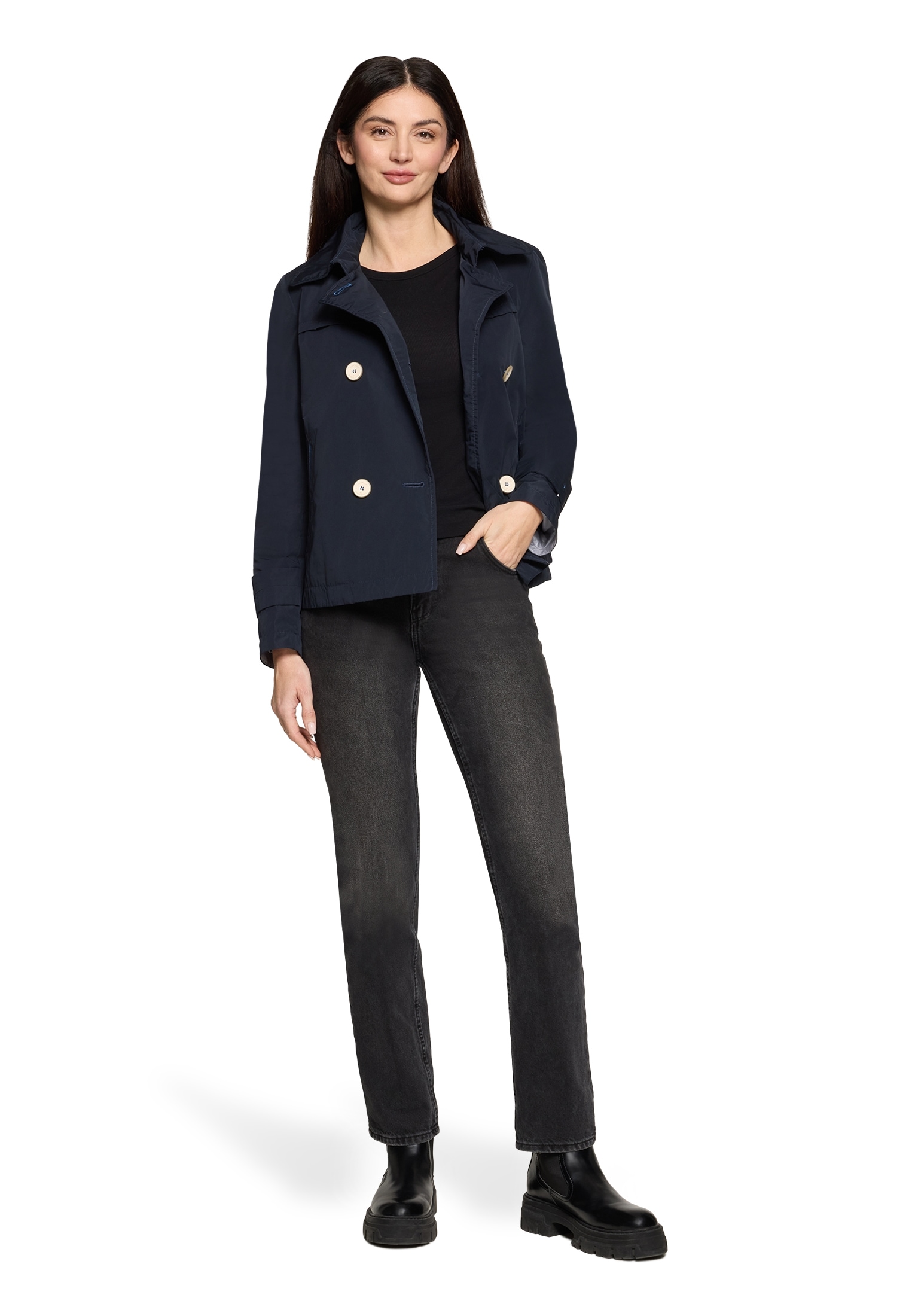 Amber & June Sommerjacke »Sommerjacke mit Kragen«