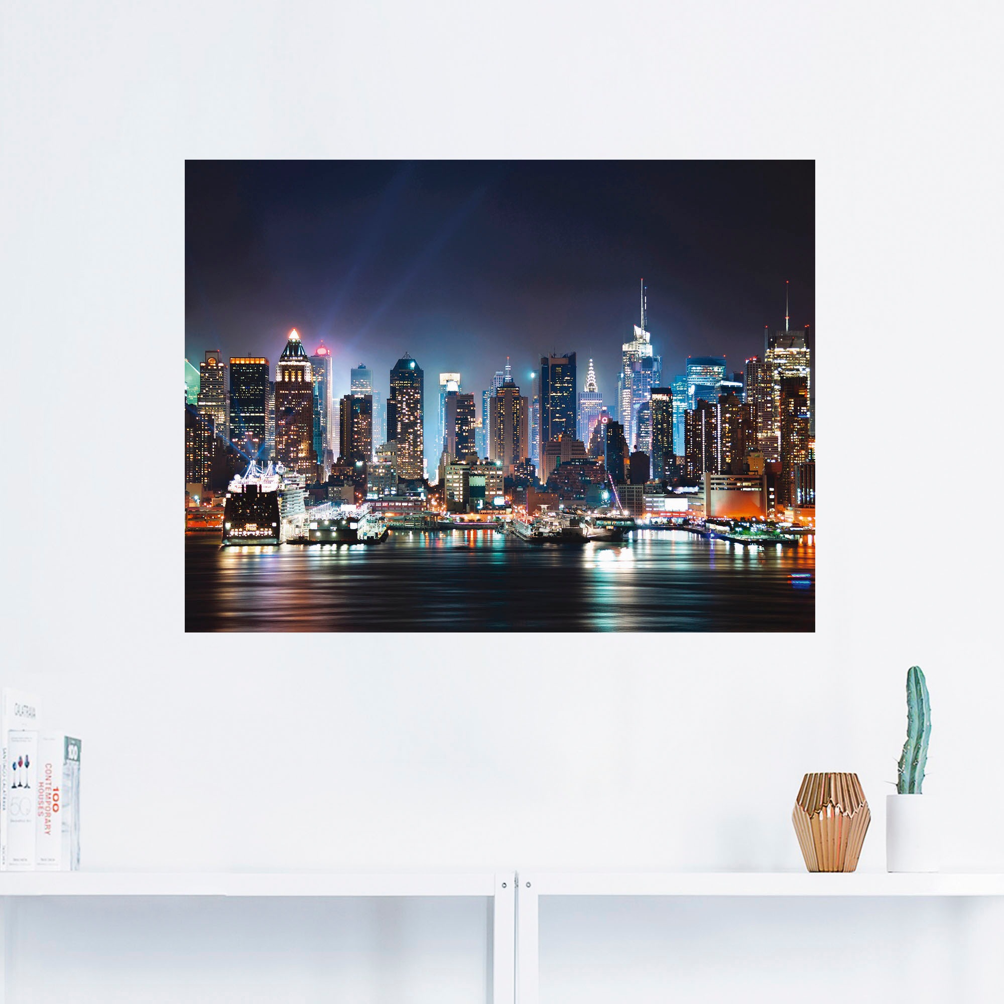 Artland Wandbild »New York City Times Square«, Amerika, (1 St.), als Leinwandbild, Poster, Wandaufkleber in verschied. Größen