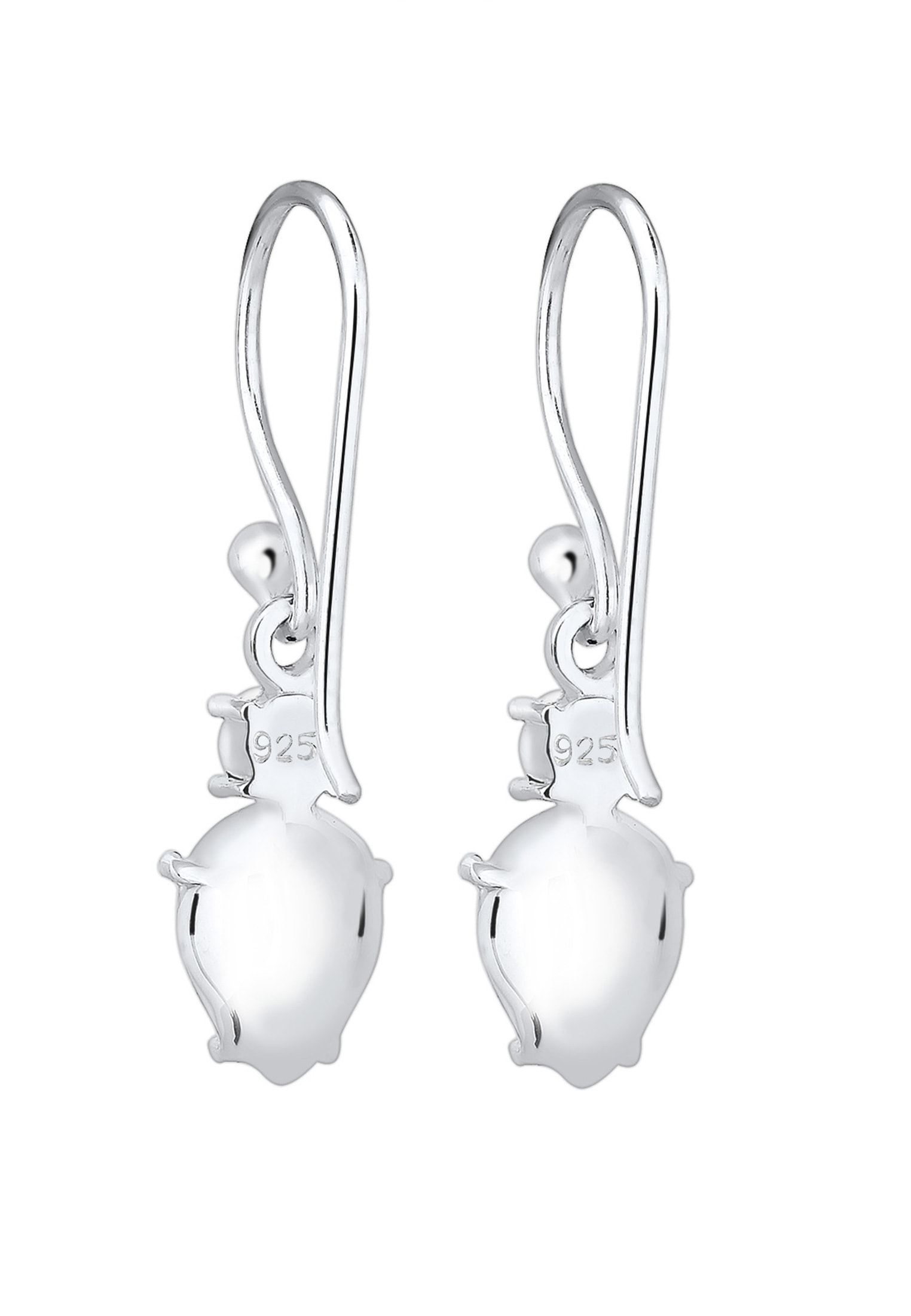 Elli Paar Ohrhänger »Ohrringe Ohrhänger Tropfen Helblau 925 Sterling Silber, mit Kristallen von Swarovski®«