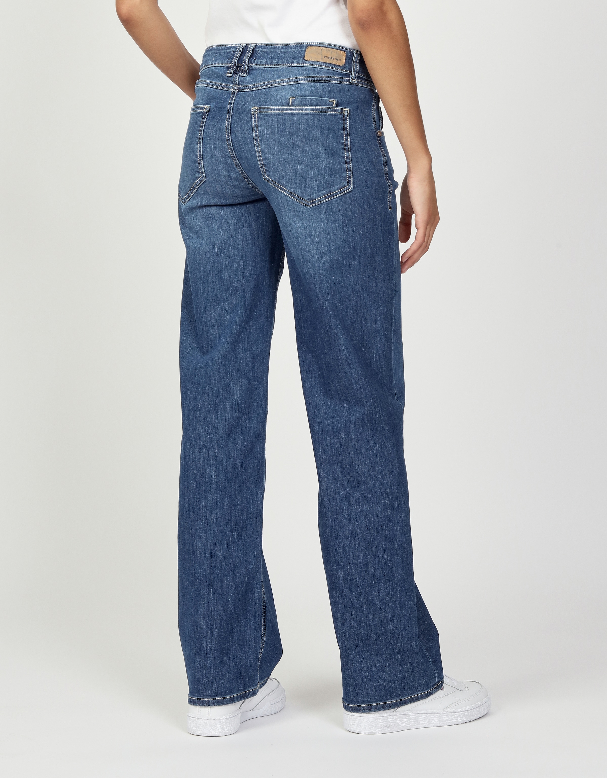 GANG Straight-Jeans »94RIVER«, mit zusätzlicher kleiner Gesäßtasche