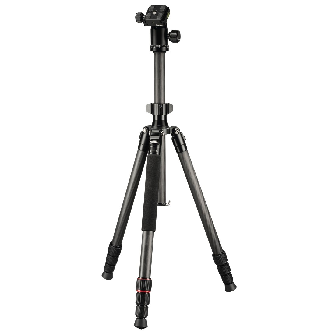 Hama Dreibeinstativ »Stativ Ramble Duo Carbon«, 160 - Ball, mit Smartphone-Halterung