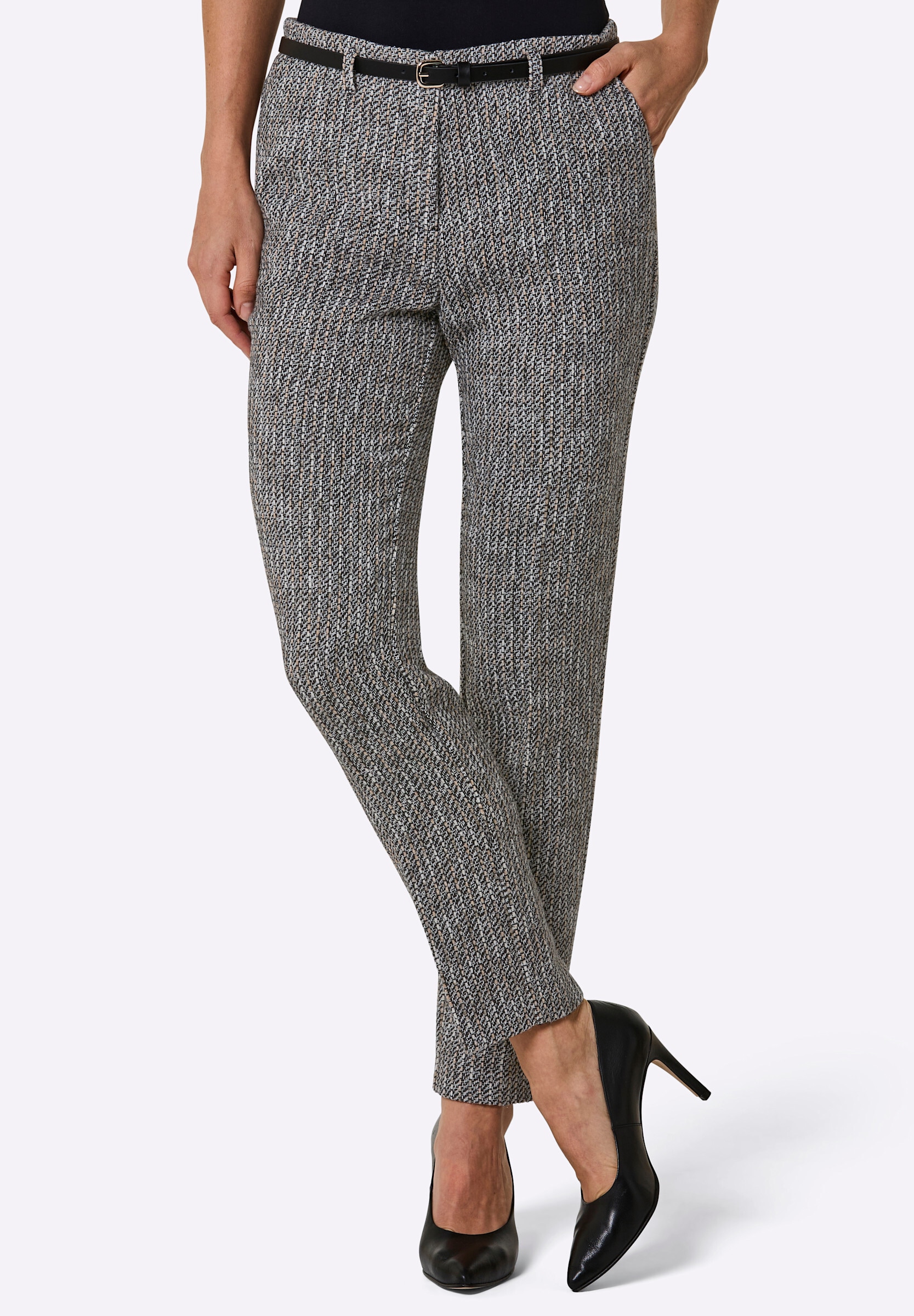 creation L Stoffhose »Woll-Mix-Hose Hose«