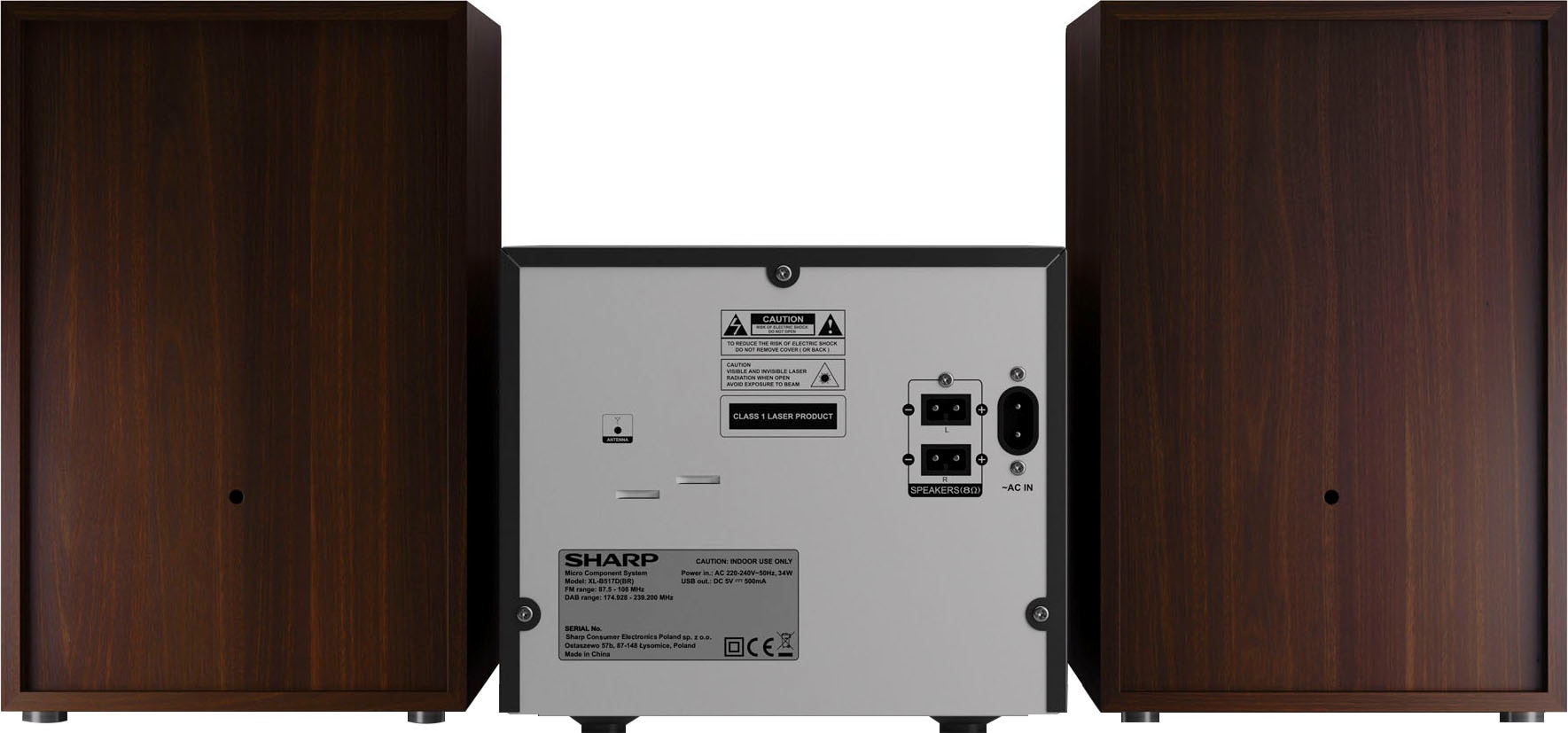 Sharp Audio-System »XL-B517D Mikro«