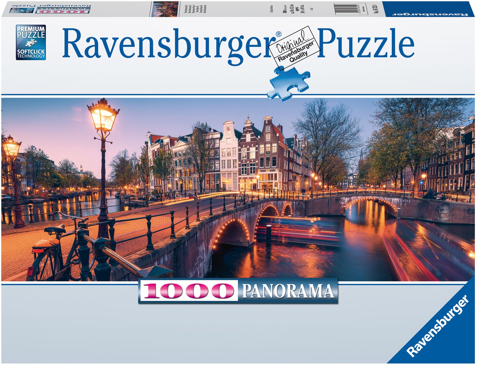 Ravensburger Puzzle »Abend in Amsterdam«, FSC® - schützt Wald - weltweit; Made in Germany