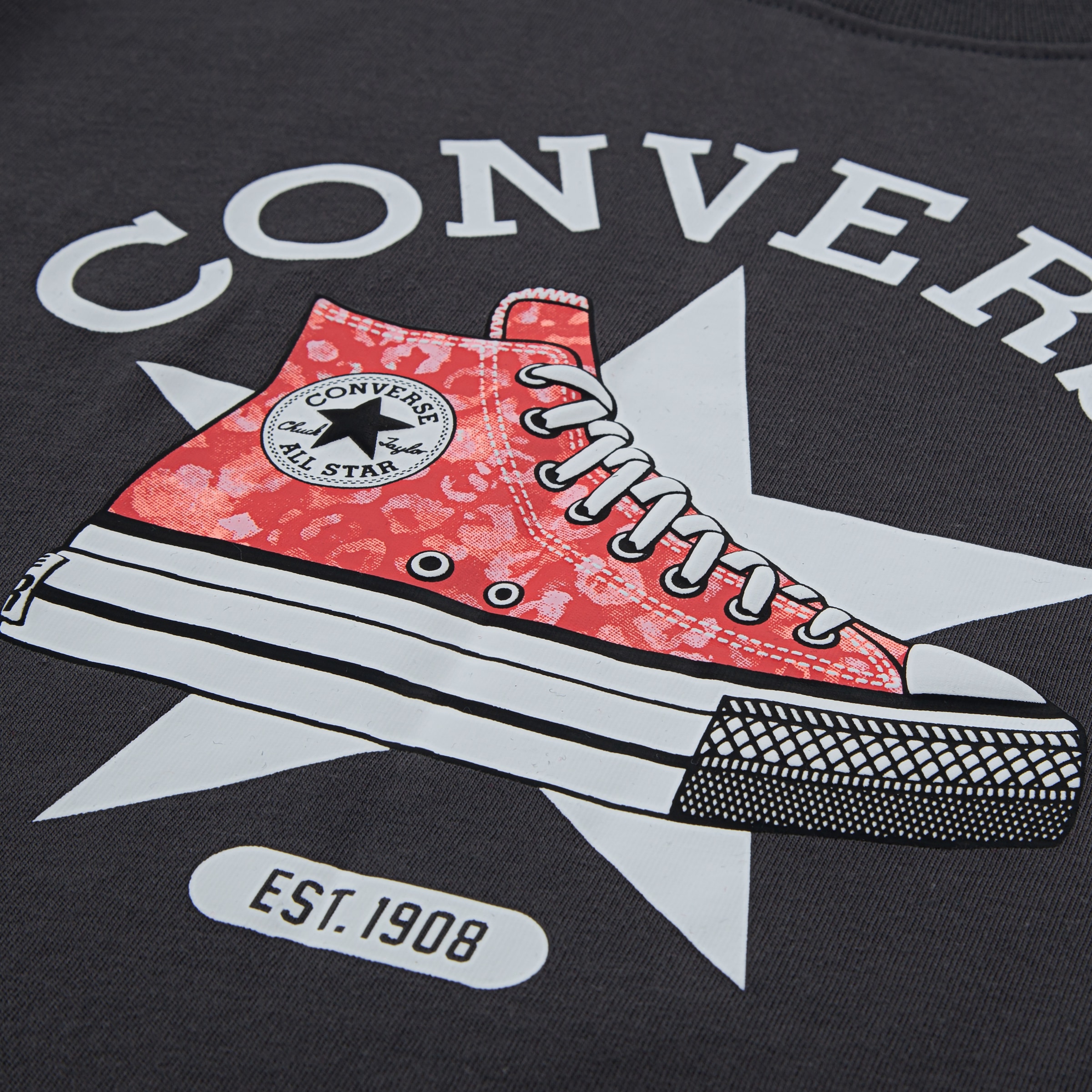 Converse T-Shirt »CNVG SNEAKER GRAPHIC T-SHIRT« für Kinder und Jugendliche, für sportliche Aktivitäten, Kurzarm