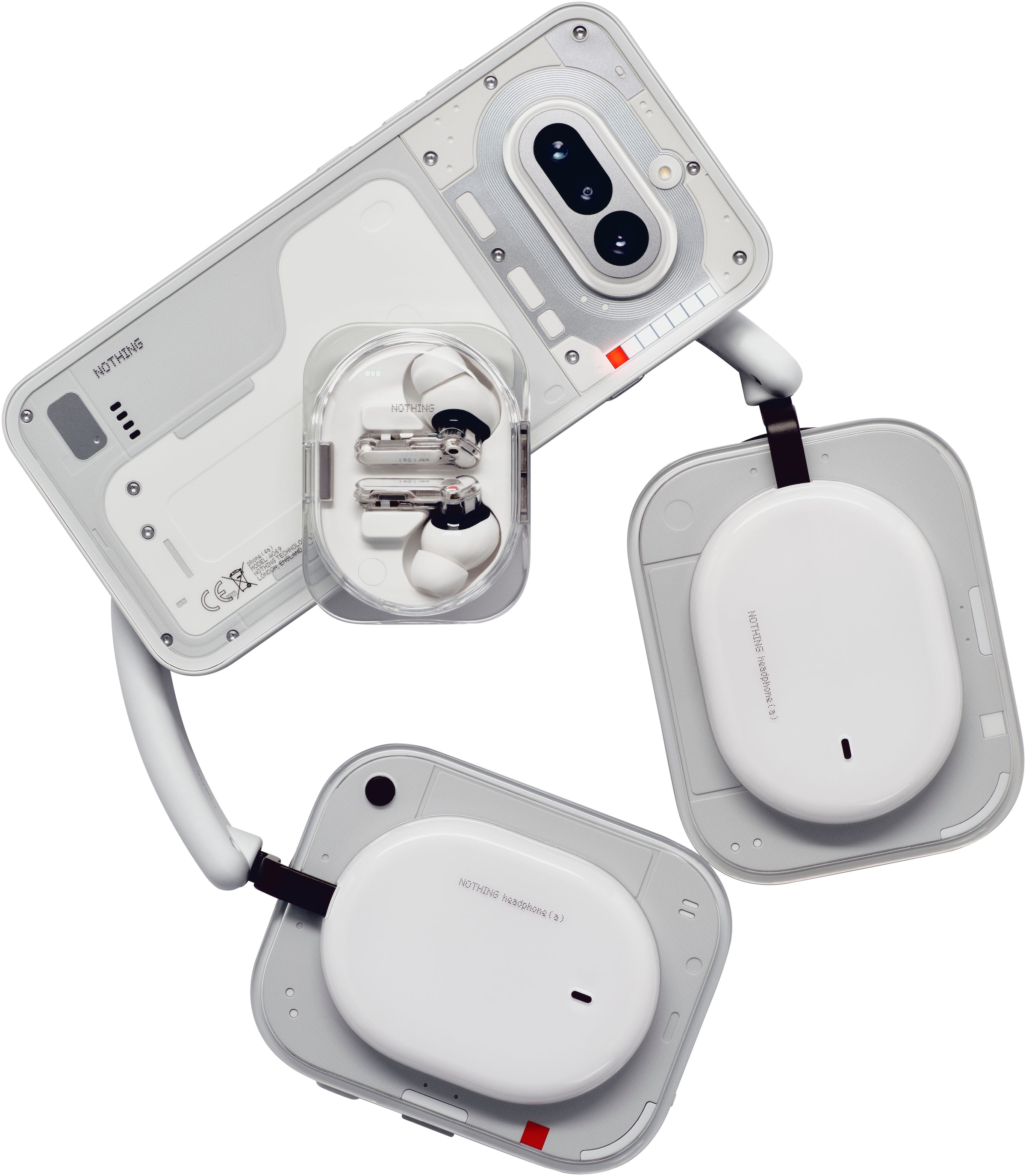 NOTHING wireless In-Ear-Kopfhörer »Ear (3a)« Bluetooth Active Noise Cancelling (ANC)