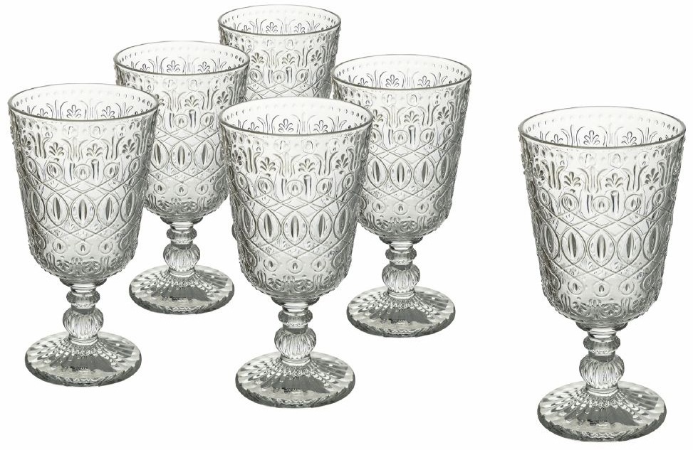 Villa d'Este Weinglas »Marrakech Neues«, (Set, 6 tlg.), Gläser-Set 310 ml, 6-teilig