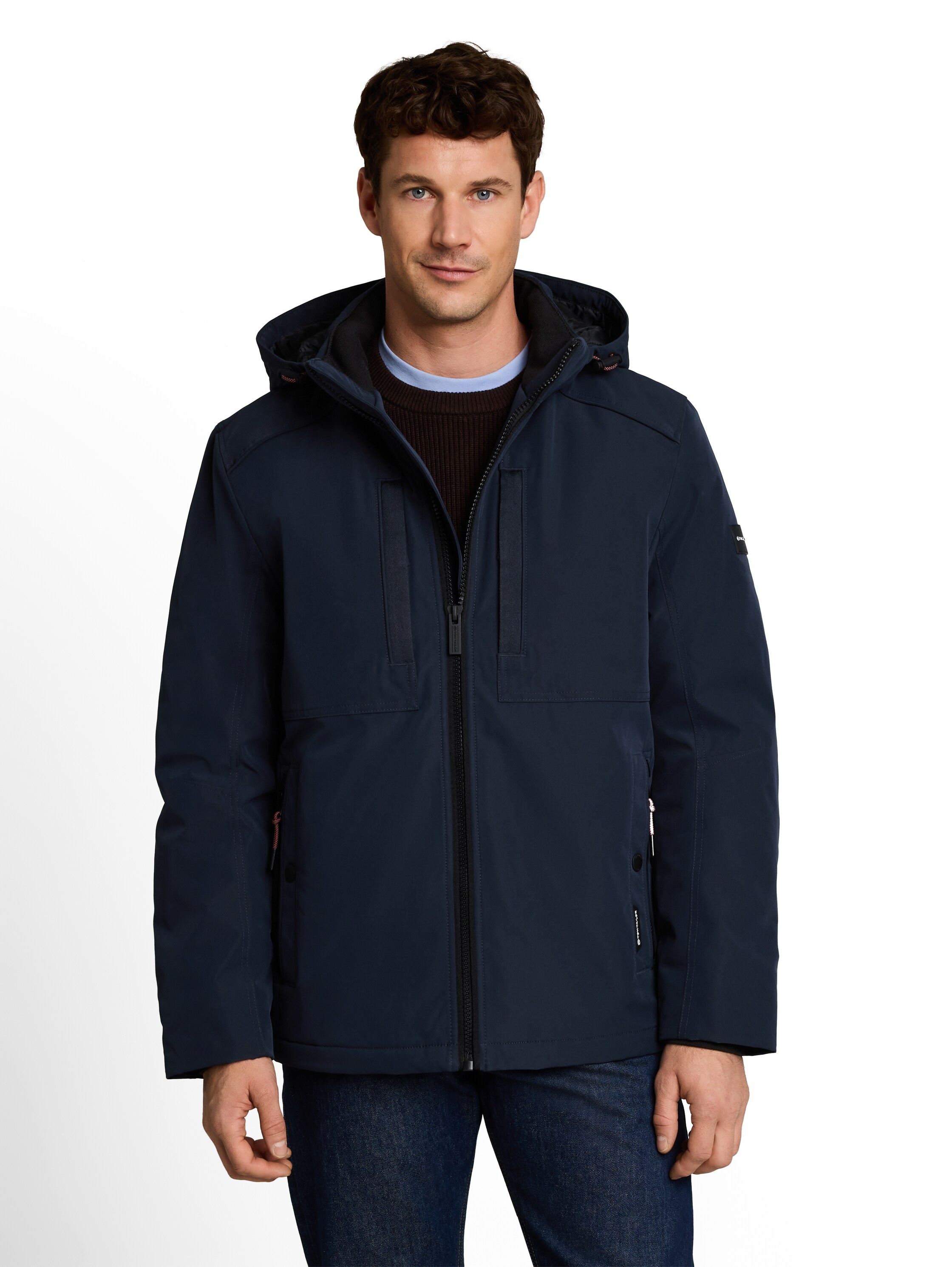 TOM TAILOR Softshelljacke mit Kapuze Übergangsjacke / Fleece und Kapuze