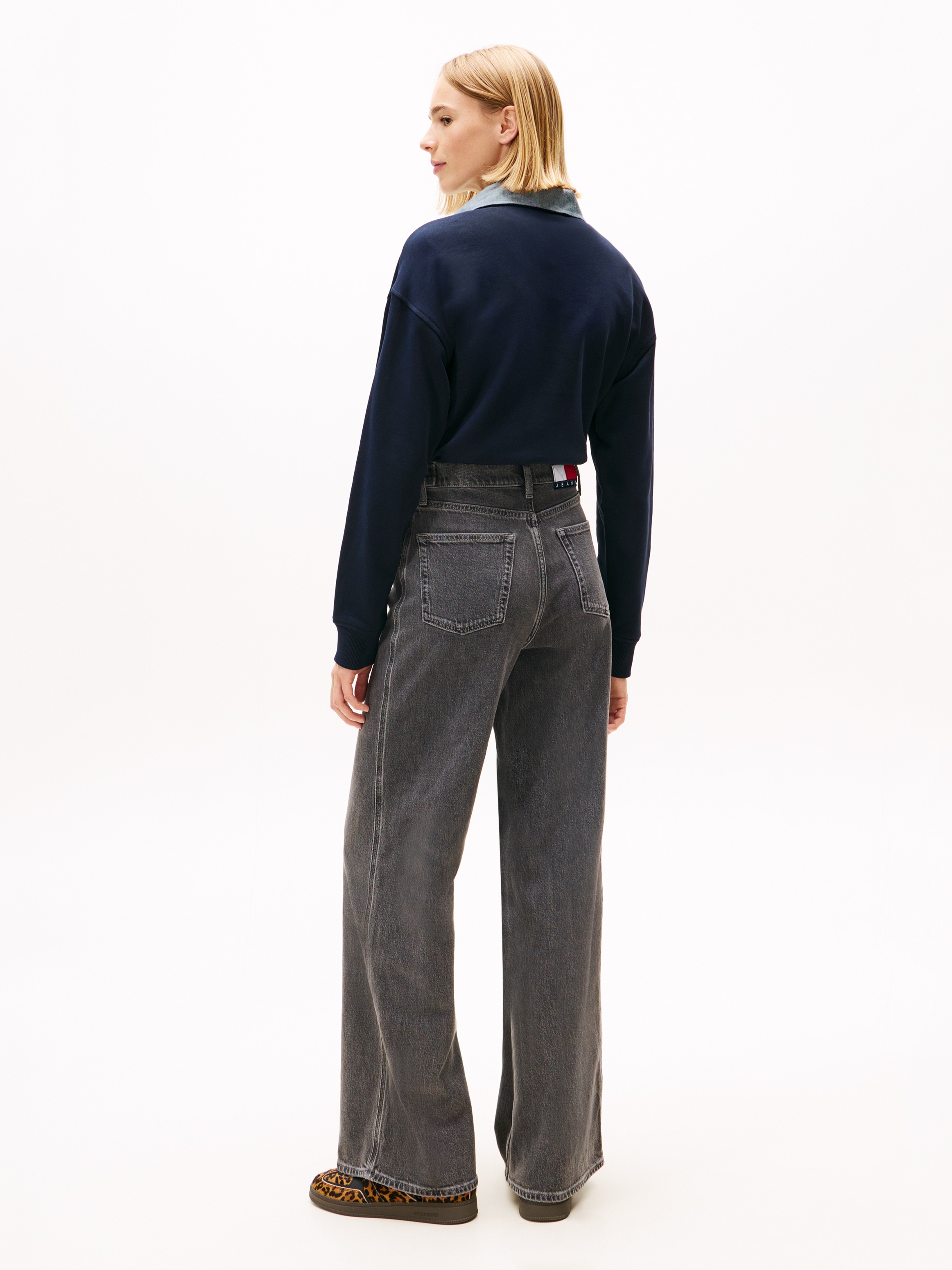 Tommy Jeans Loose-fit-Jeans »CLAIRE HR WD TAB CI4171«