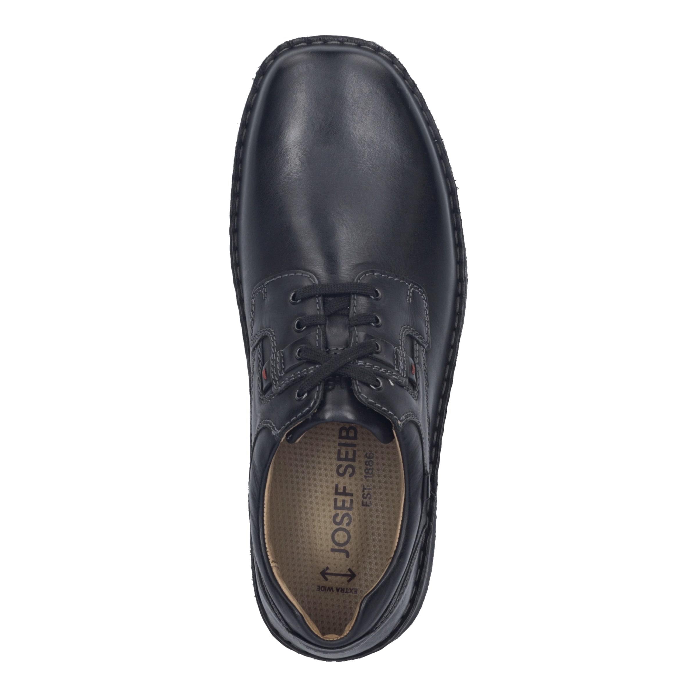 Josef Seibel Schnürschuh »Anvers 36, schwarz«