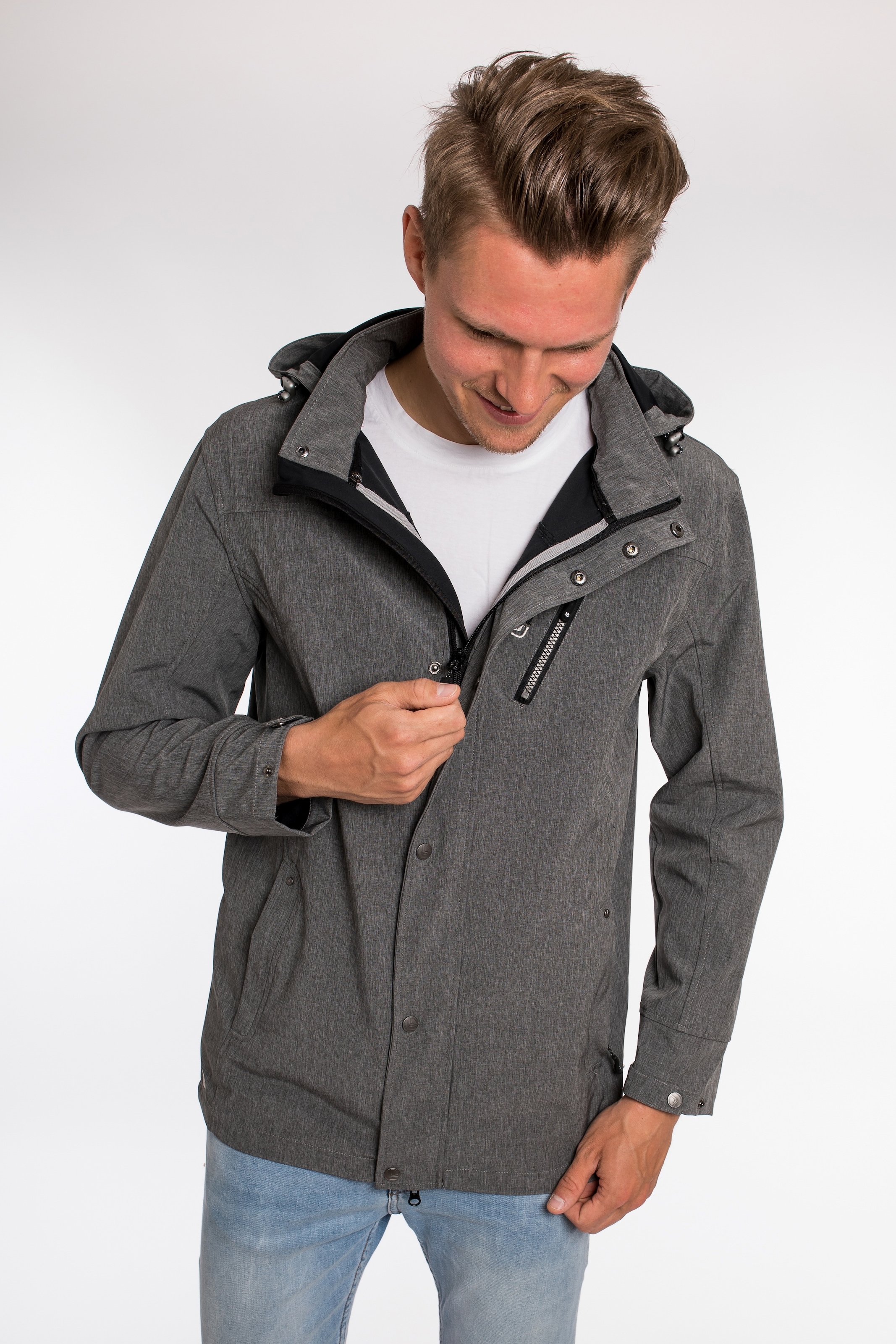 DEPROC Active Softshelljacke »ELLIOT PEAK MEN« auch in Großen Größen erhältlich