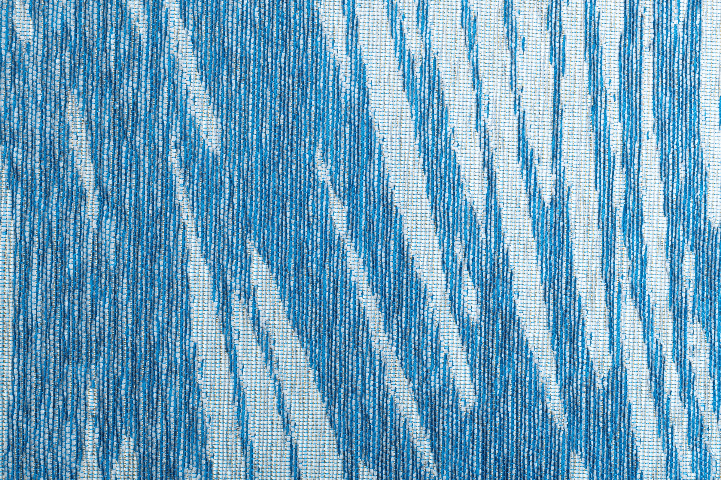 Sansibar Teppich »Keitum 007« rund 3 mm Höhe Flachgewebe, modernes Wellen Design & gekreuzte Säbel