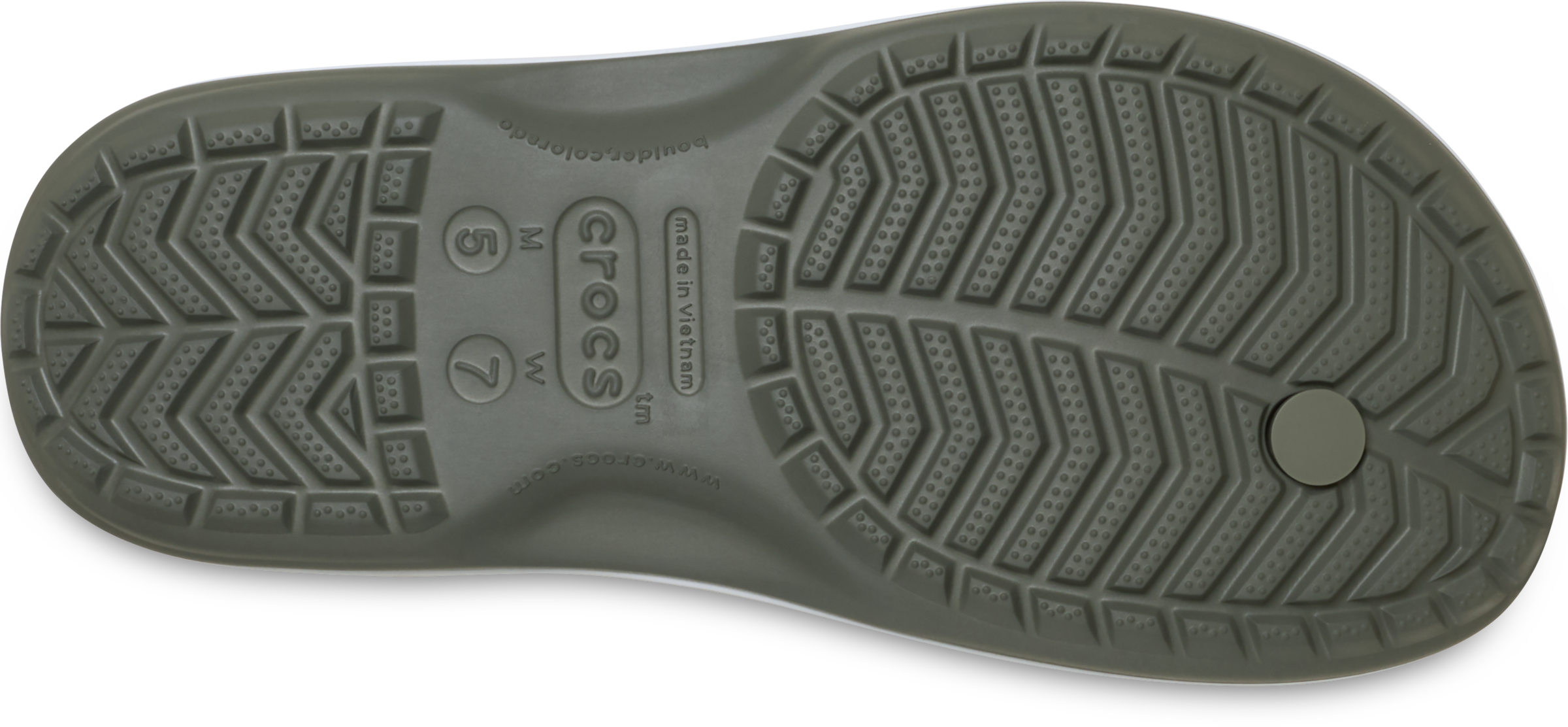 Crocs Zehentrenner »Crocband Flip«  Sommerschuh, Schlappen, Poolslides, Dianette, zum Baden