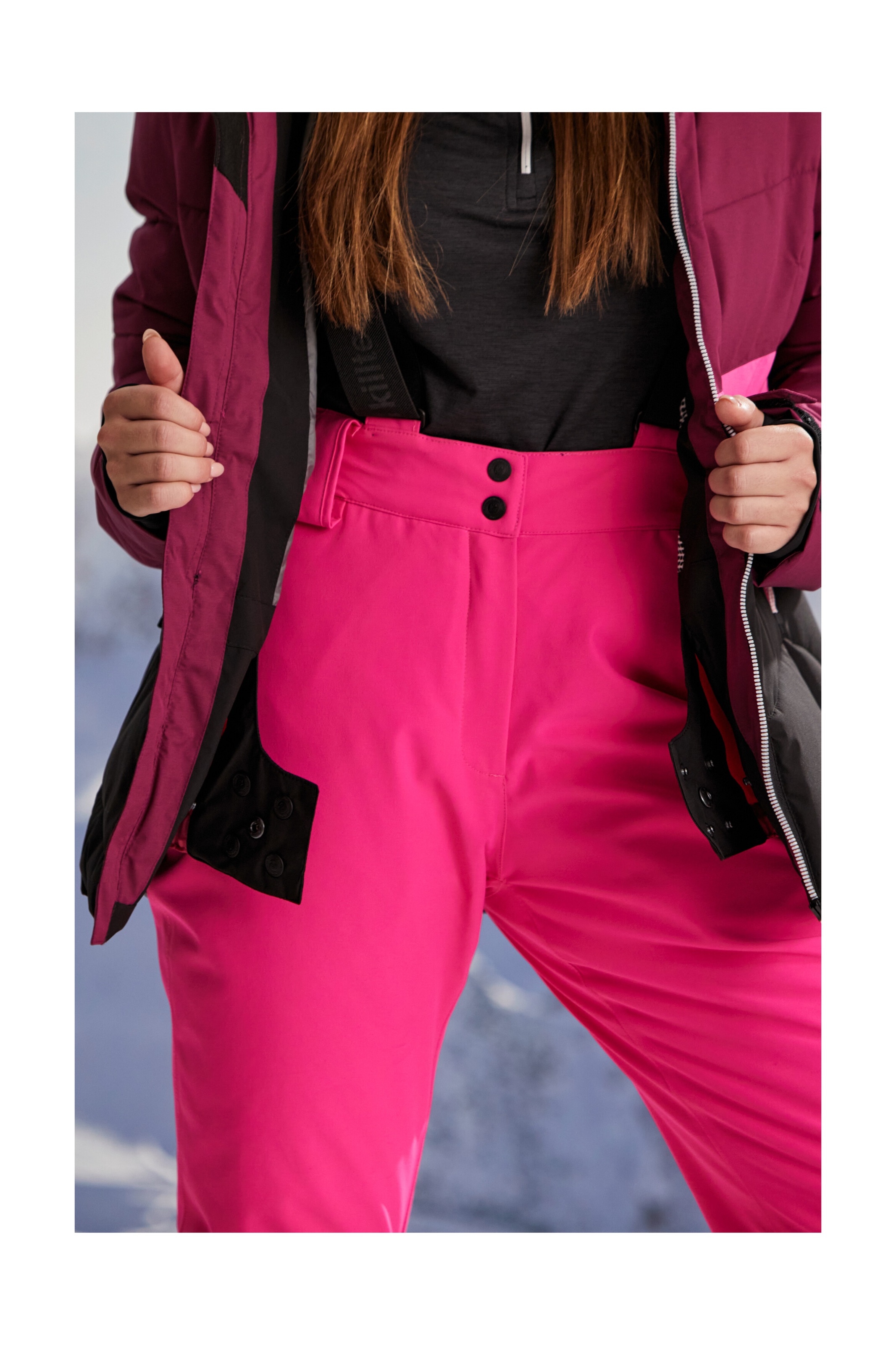Killtec Skihose »KSW 249 WMN SKI PNTS«, Wasser- und winddicht, abnehmbare Träger, verstellbare Taille