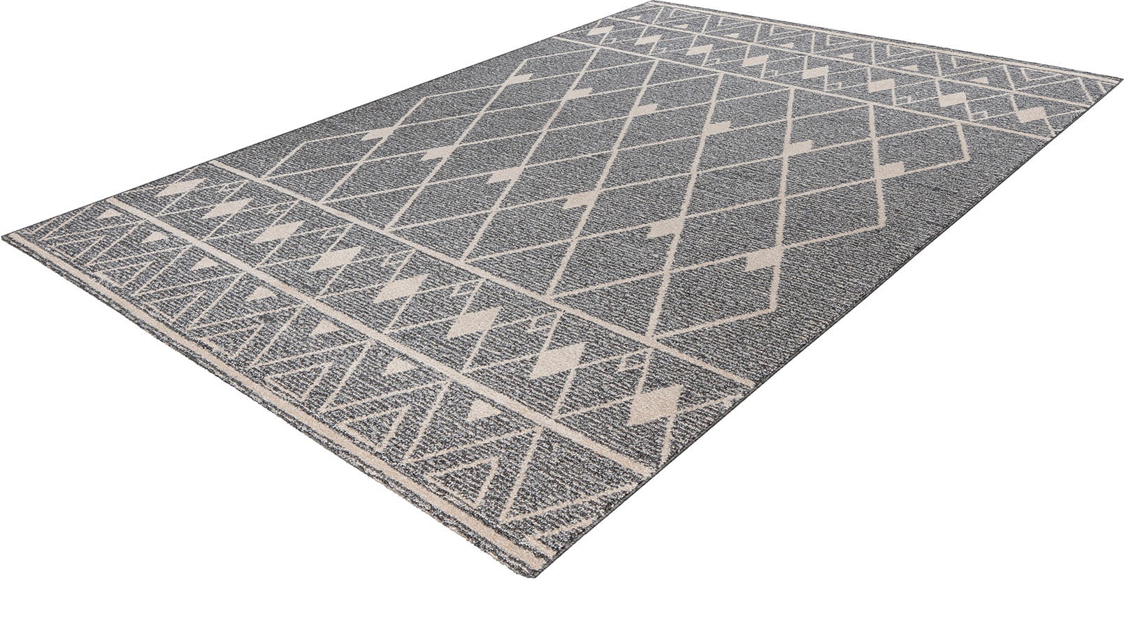 Kayoom Teppich »Rhombus 325«, rechteckig, 10 mm Höhe