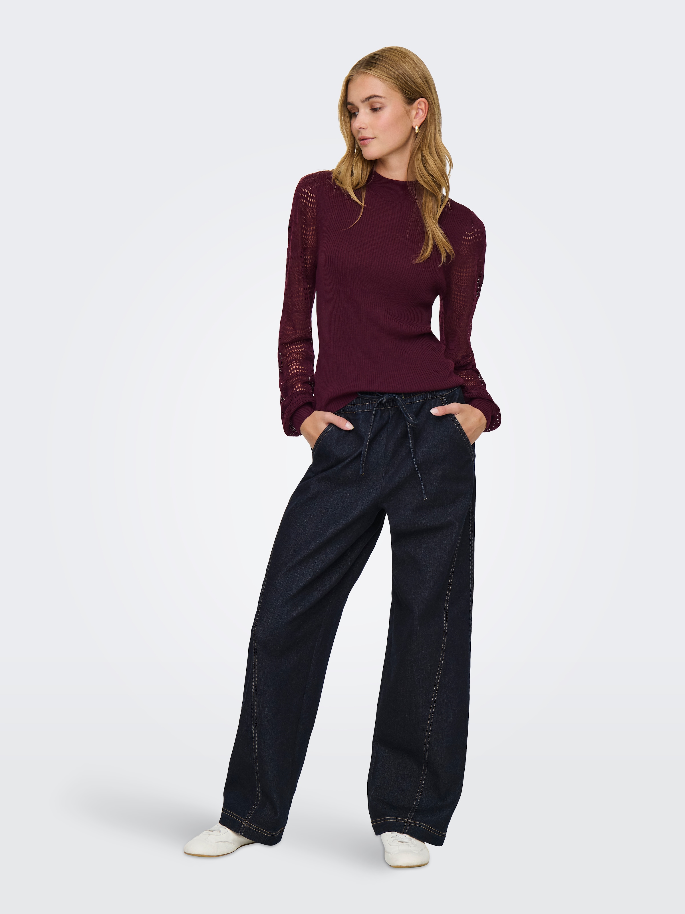 ONLY Strickpullover »ONLANNELINA LS HIGHNECK KNT«