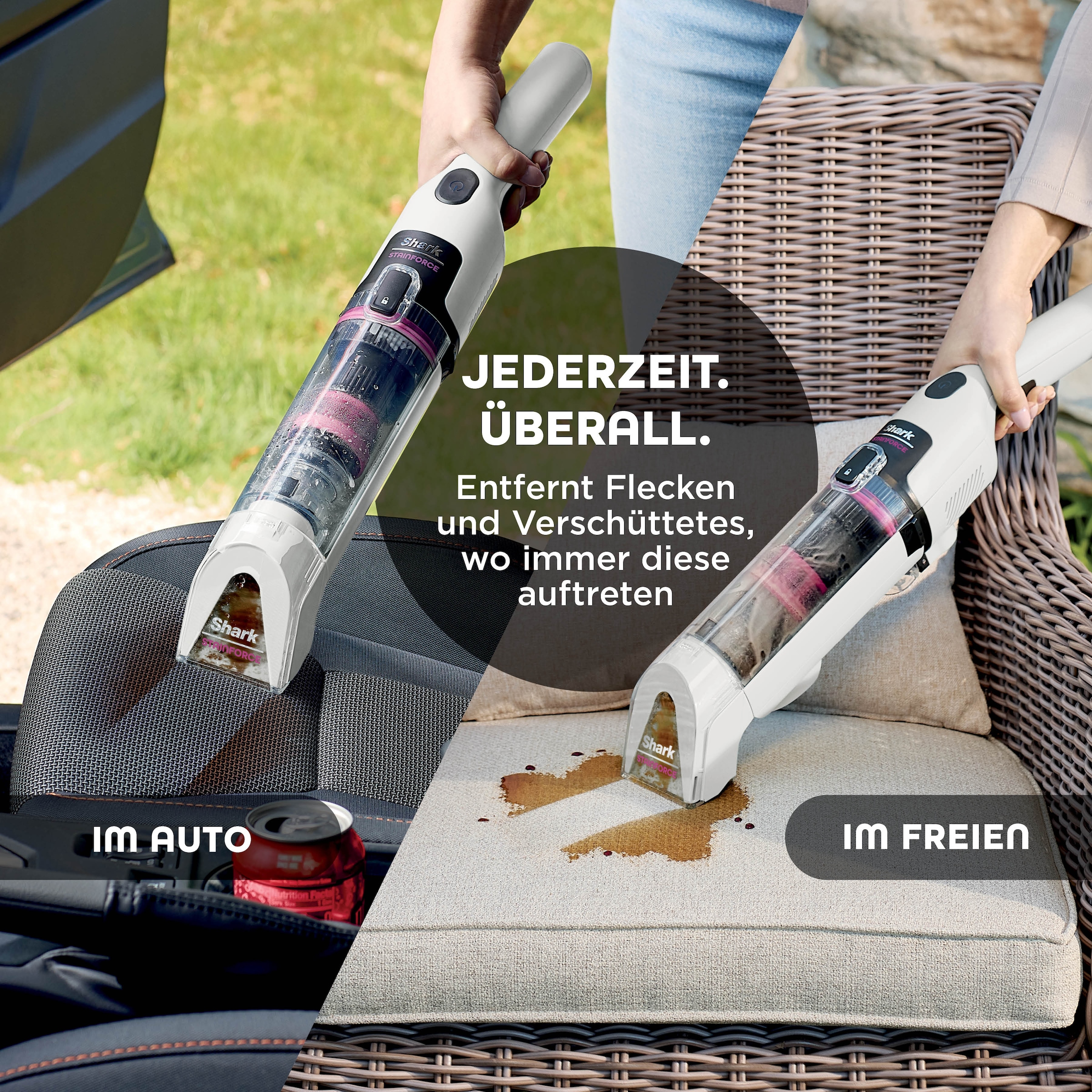 Shark Wasch-Sauger »Shark StainForce kabelloses System zur Fleckenentfernung - HX100EUT«