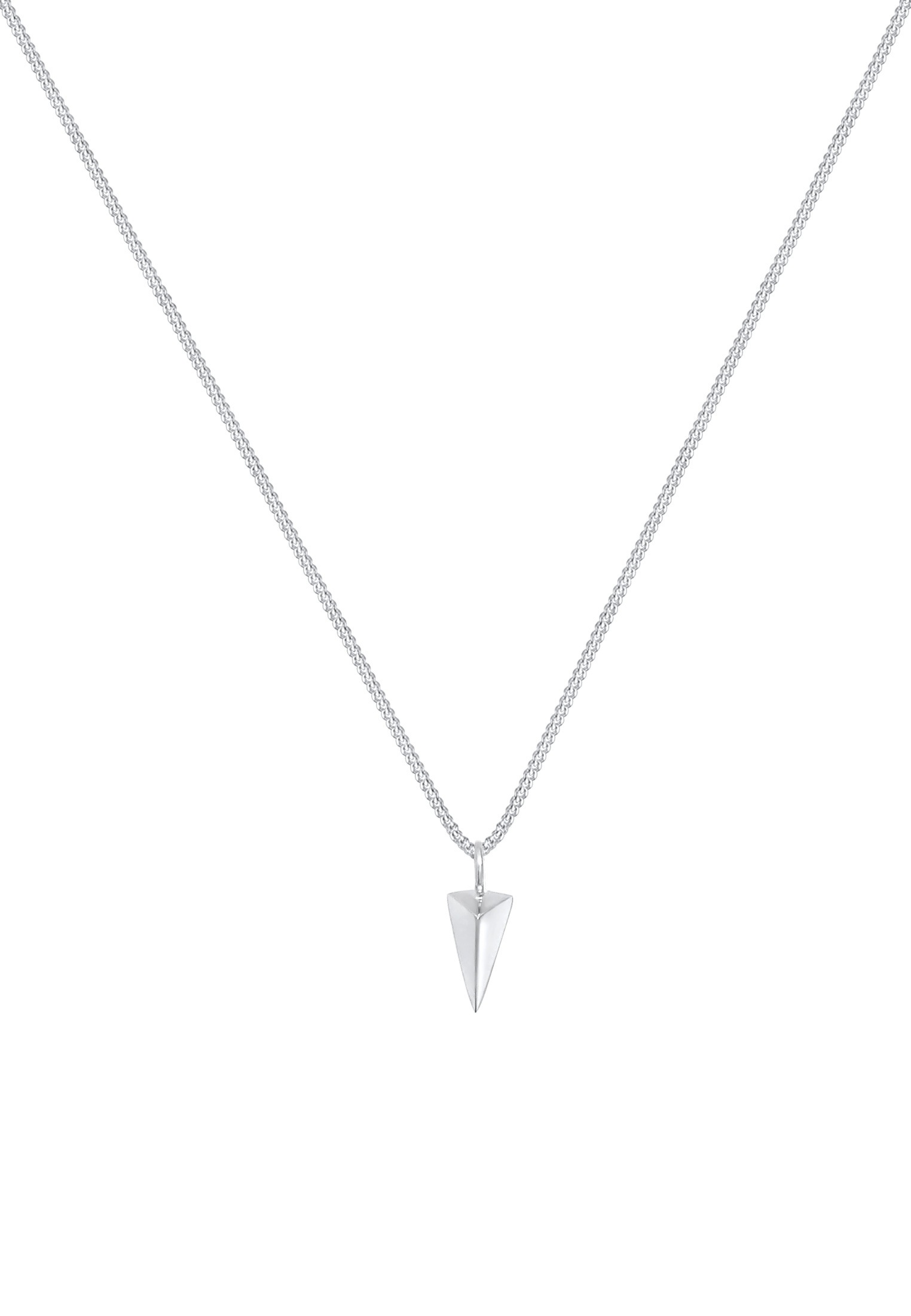 Elli Kette mit Anhänger »Halskette Anhänger Dreieck Geo Design 925 Silber«